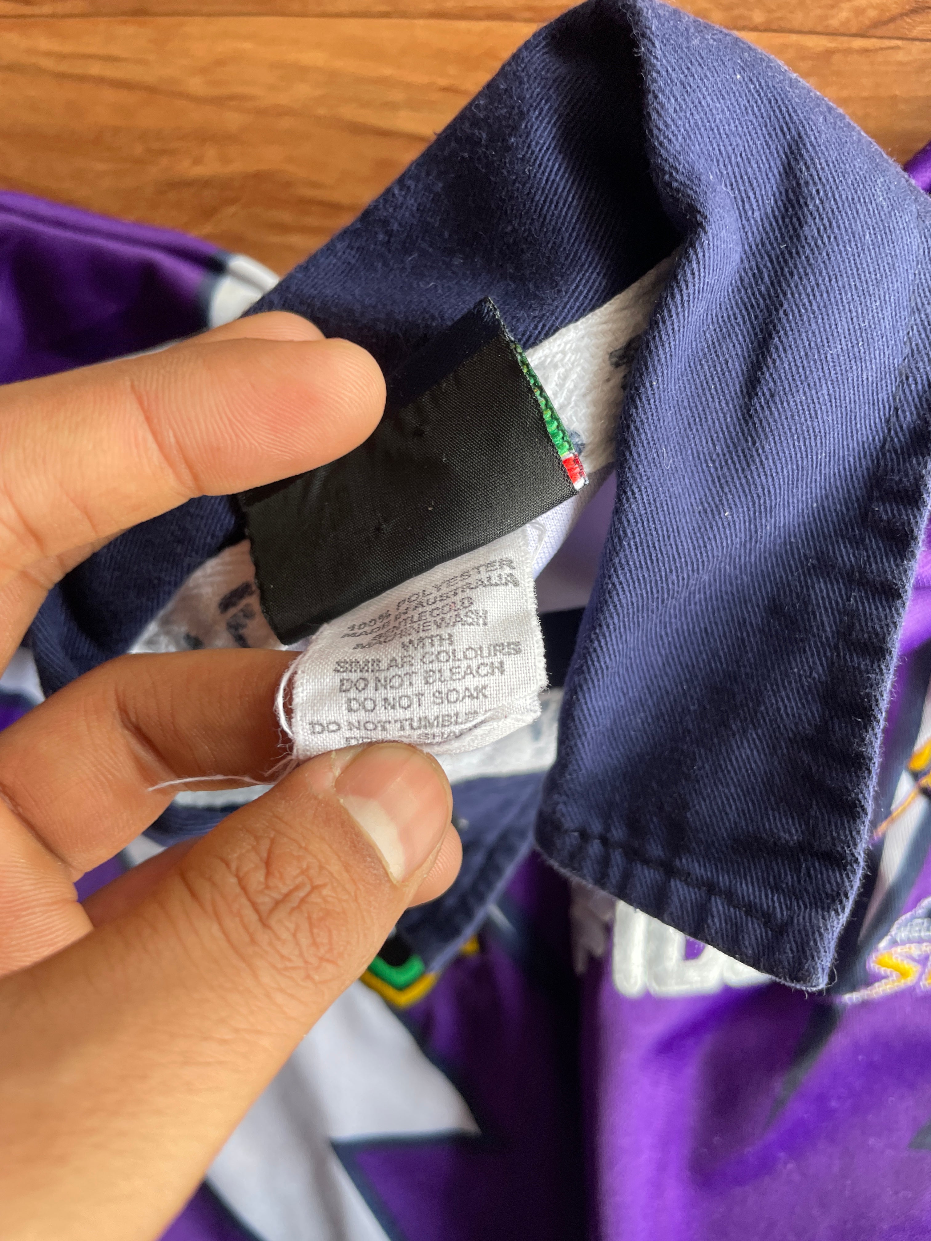 Melbourne Storm away jersey 2000 or 2001