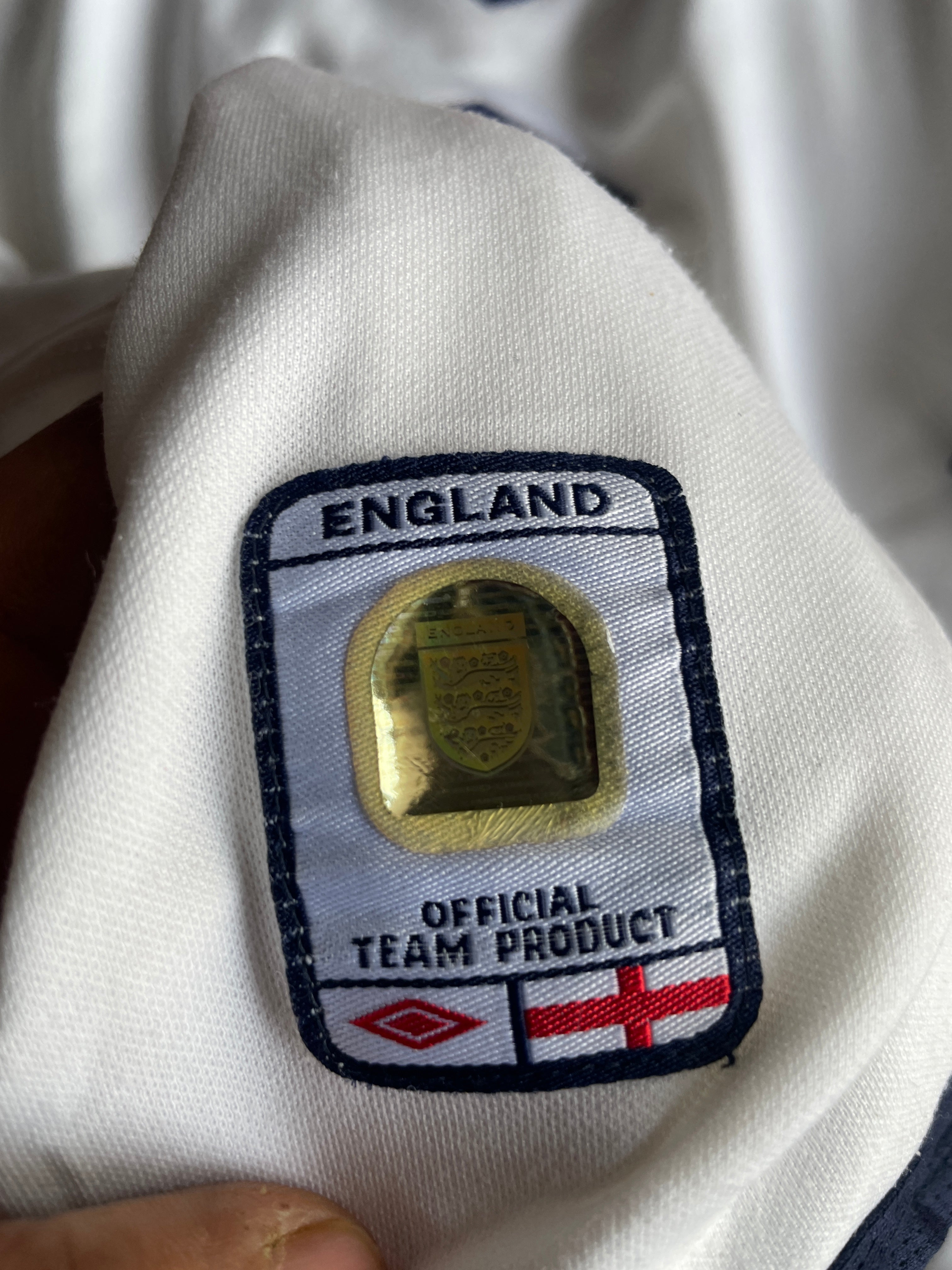 Vintage 2004 home beckham jersey