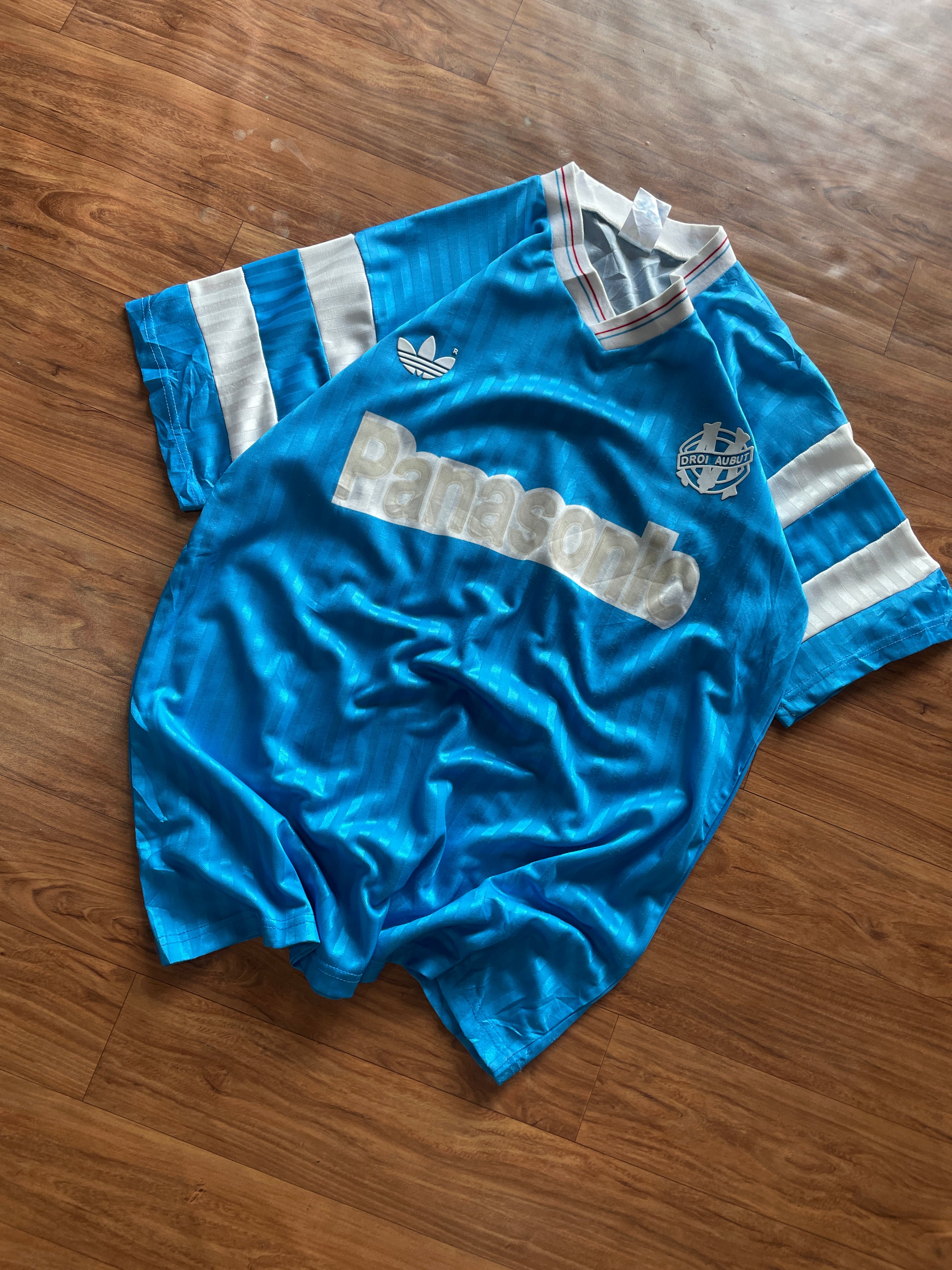 vintage Olympique de Marseille 1990-1991 away jersey