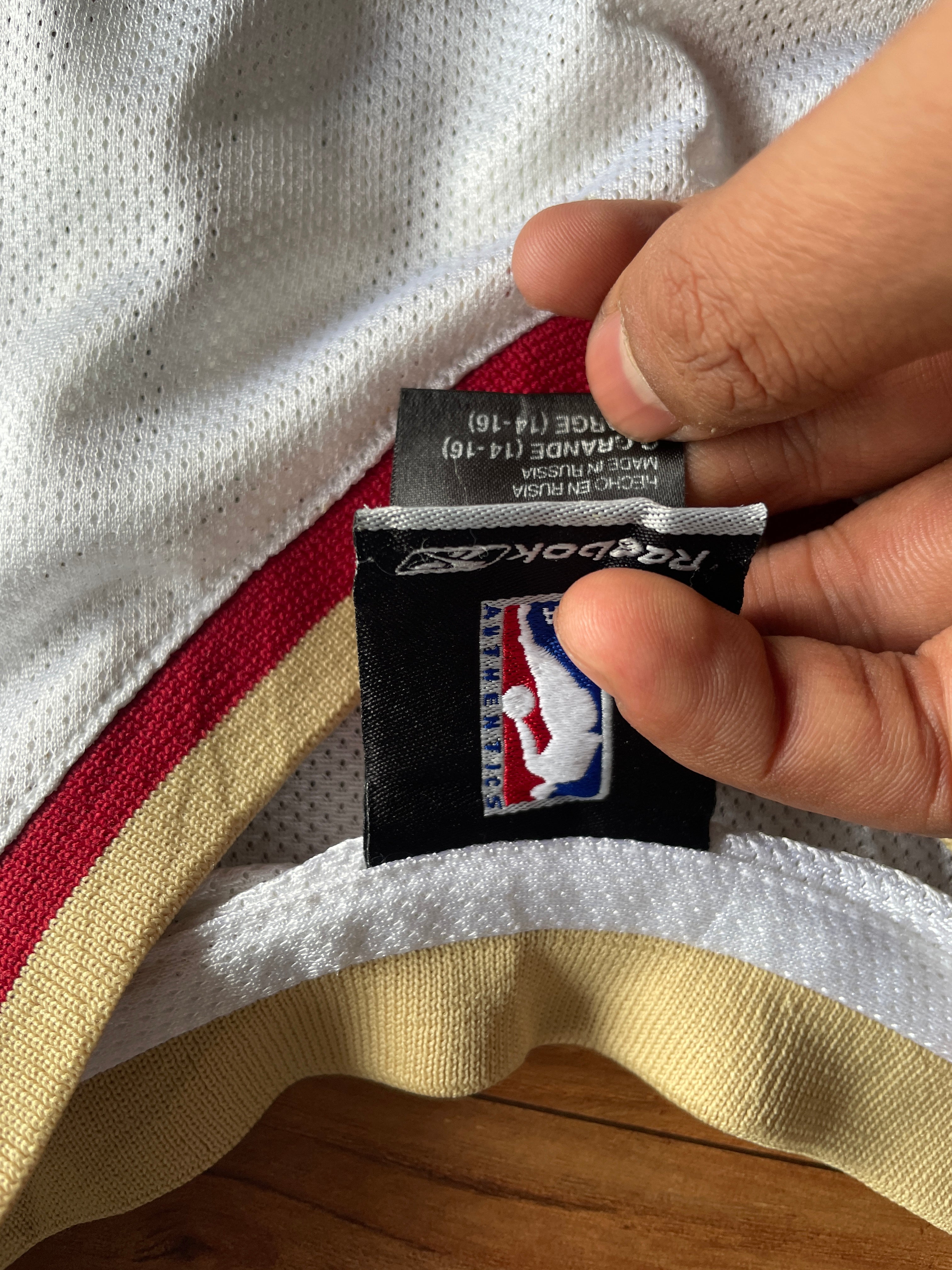 Vintage cavaliers James jersey