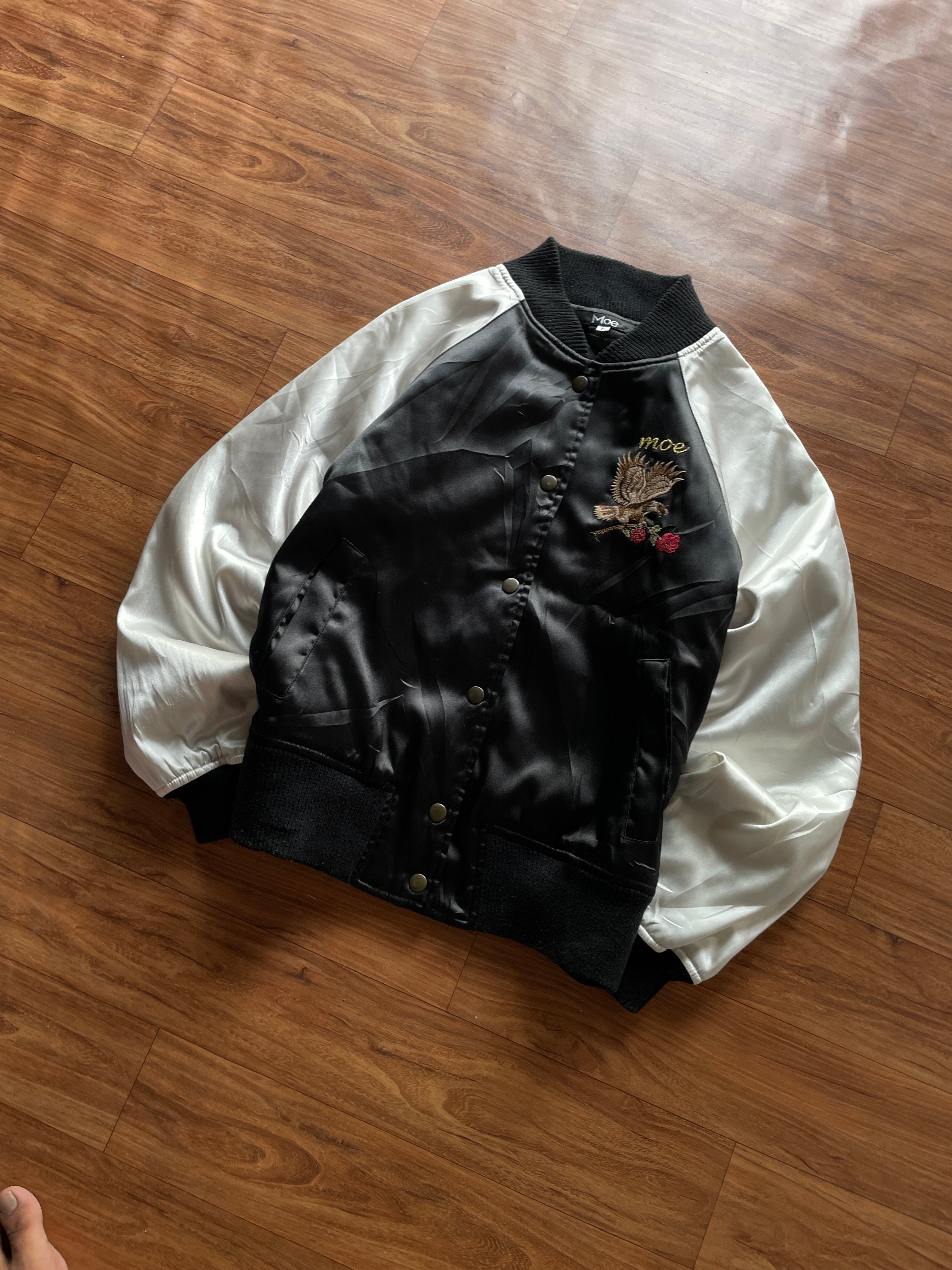 vintage-style Japanese souvenir jacket