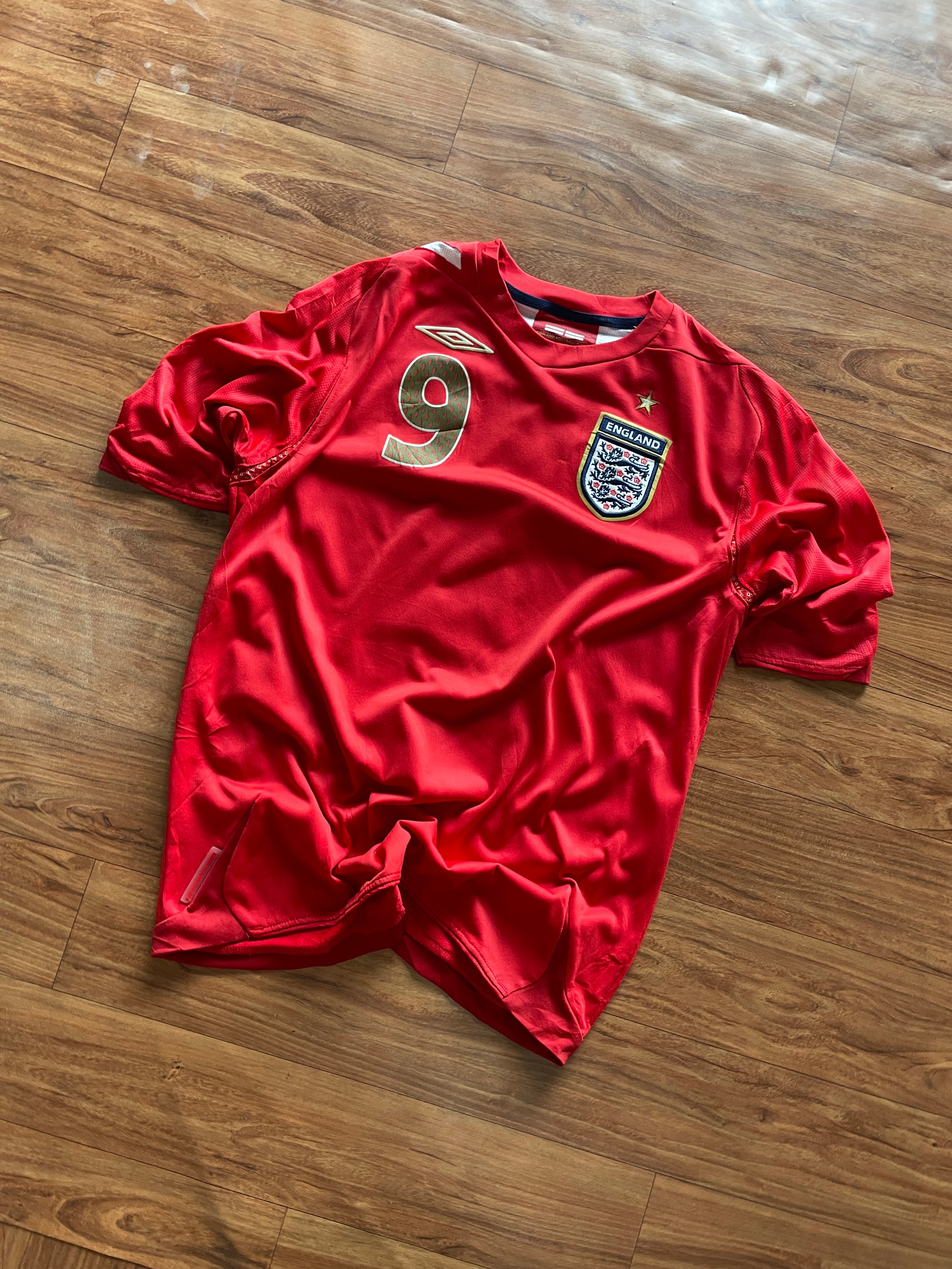 England 2006-2008 away jersey #rooney