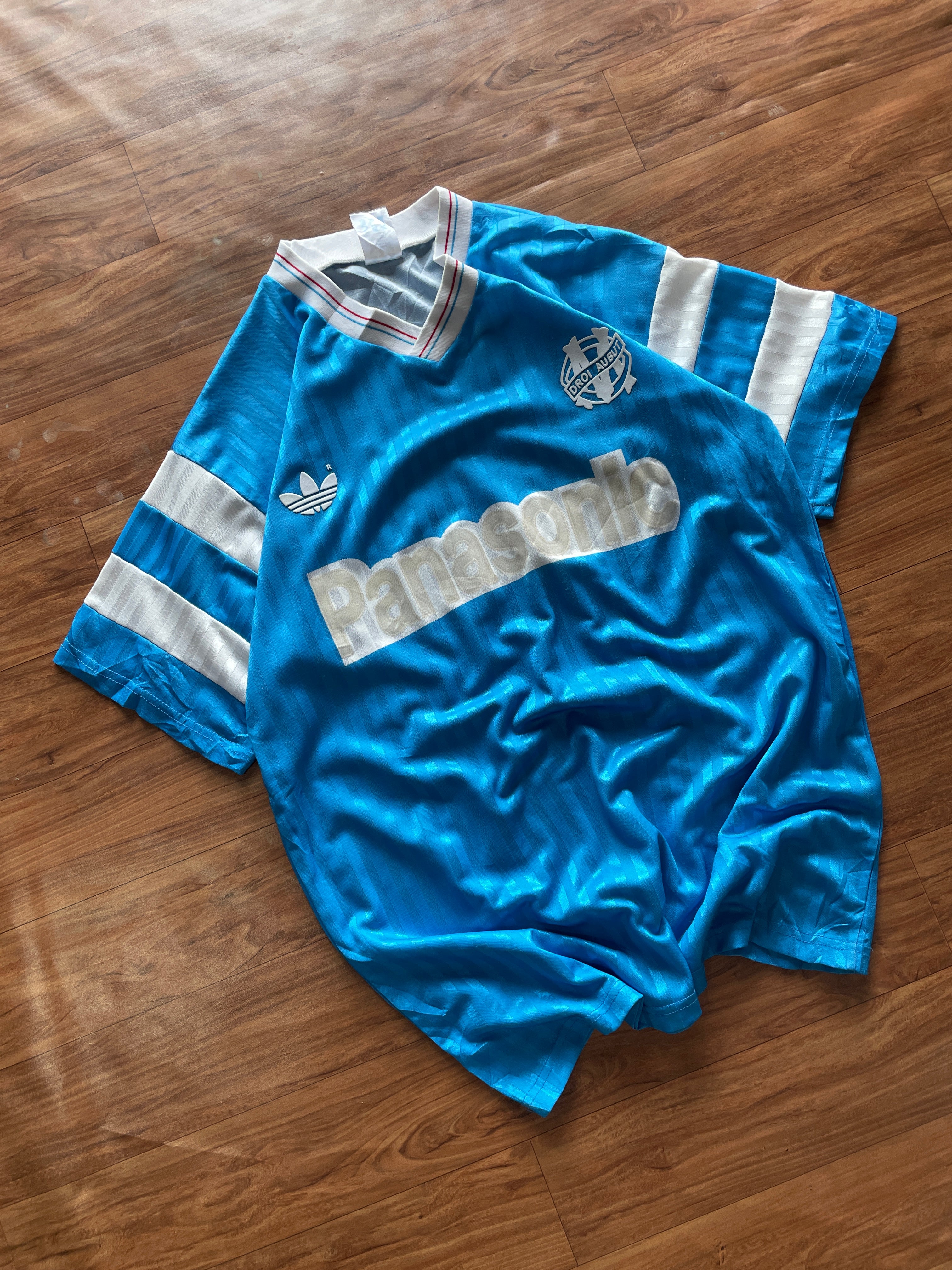 vintage Olympique de Marseille 1990-1991 away jersey