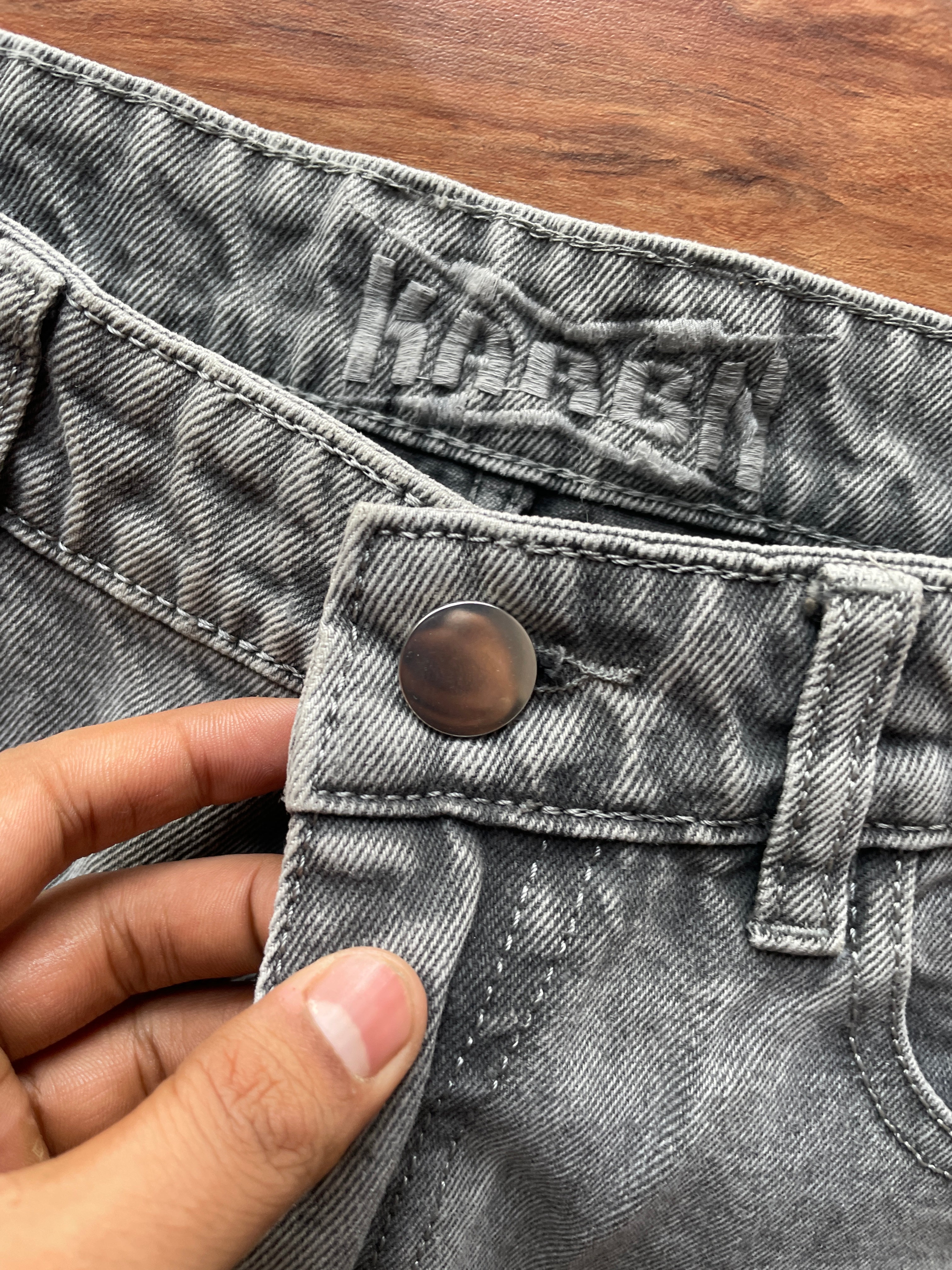 Real baggy low rise jeans