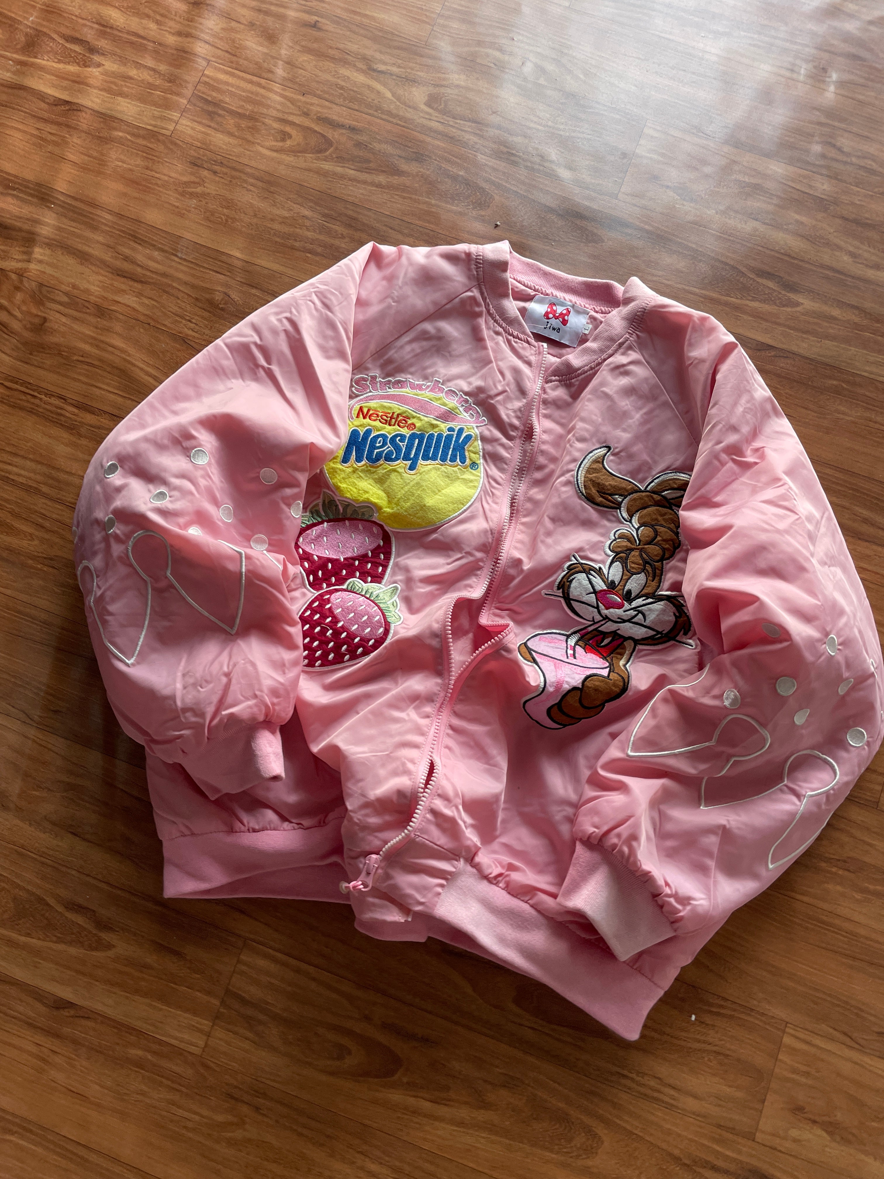 vintage-style Nesquik bomber