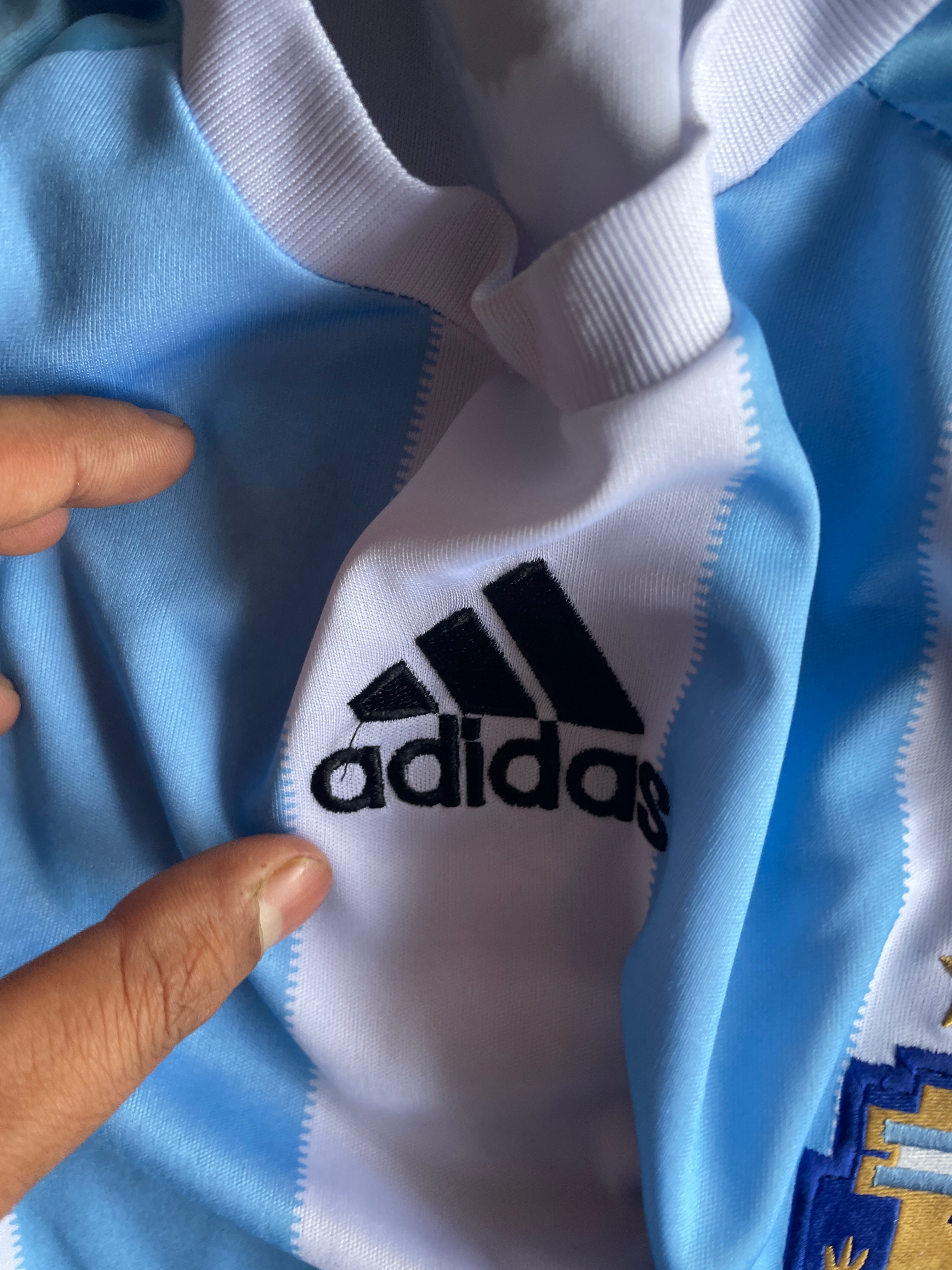 Argentina 2010 South Africa fifa World Cup jersey -XL