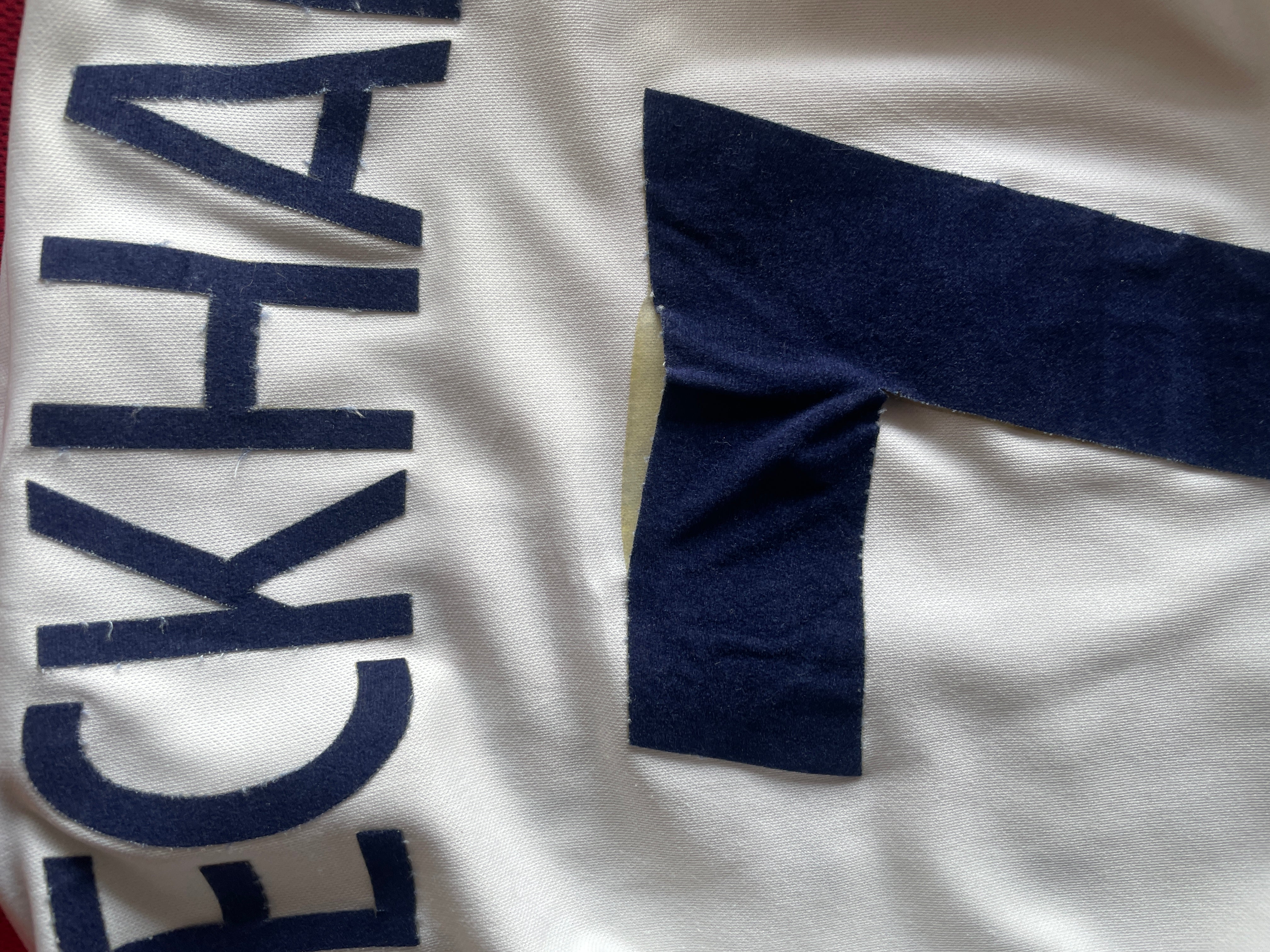 Vintage 2004 home beckham jersey