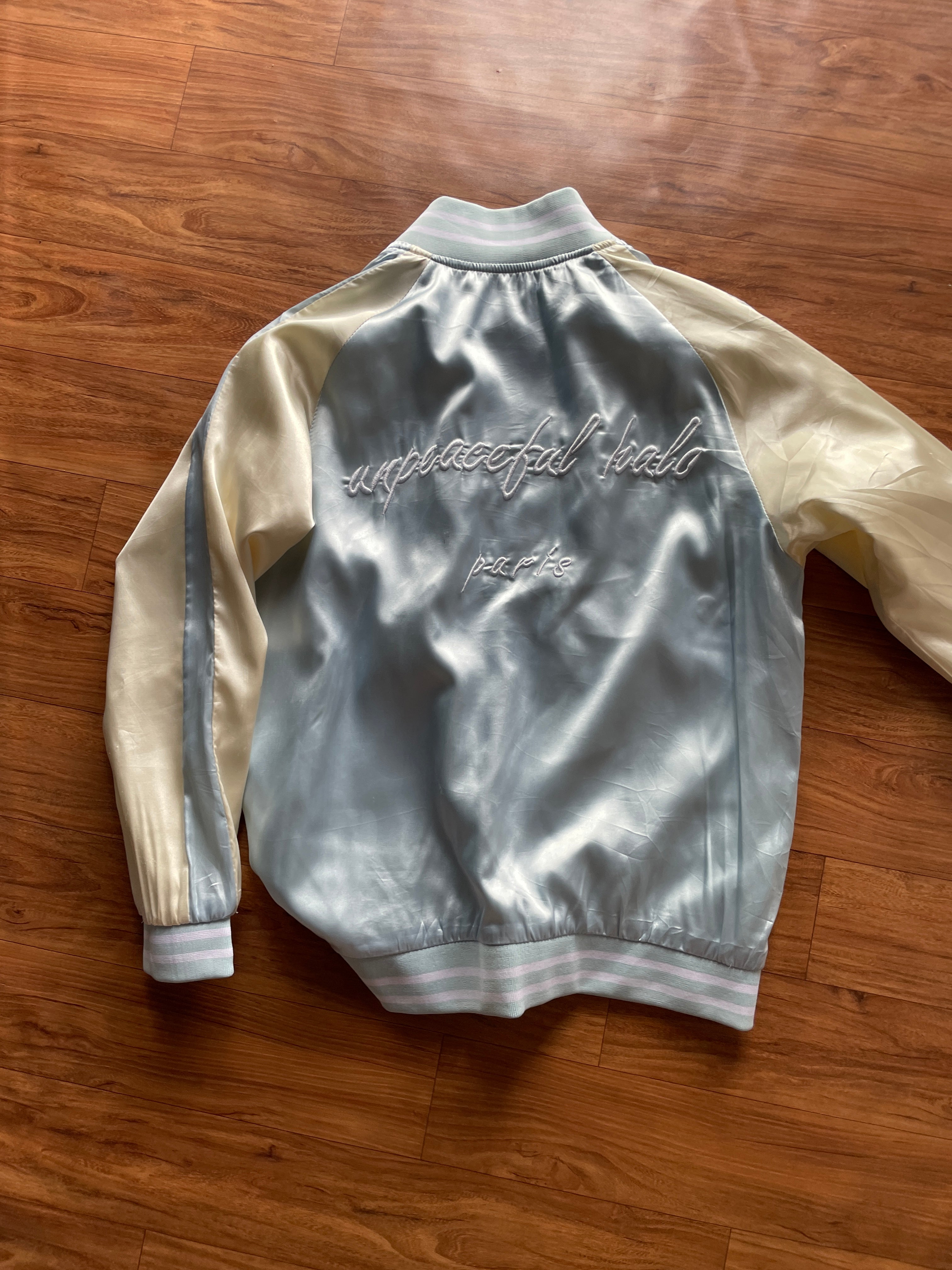 Suikajan embroidered bomber jacket.