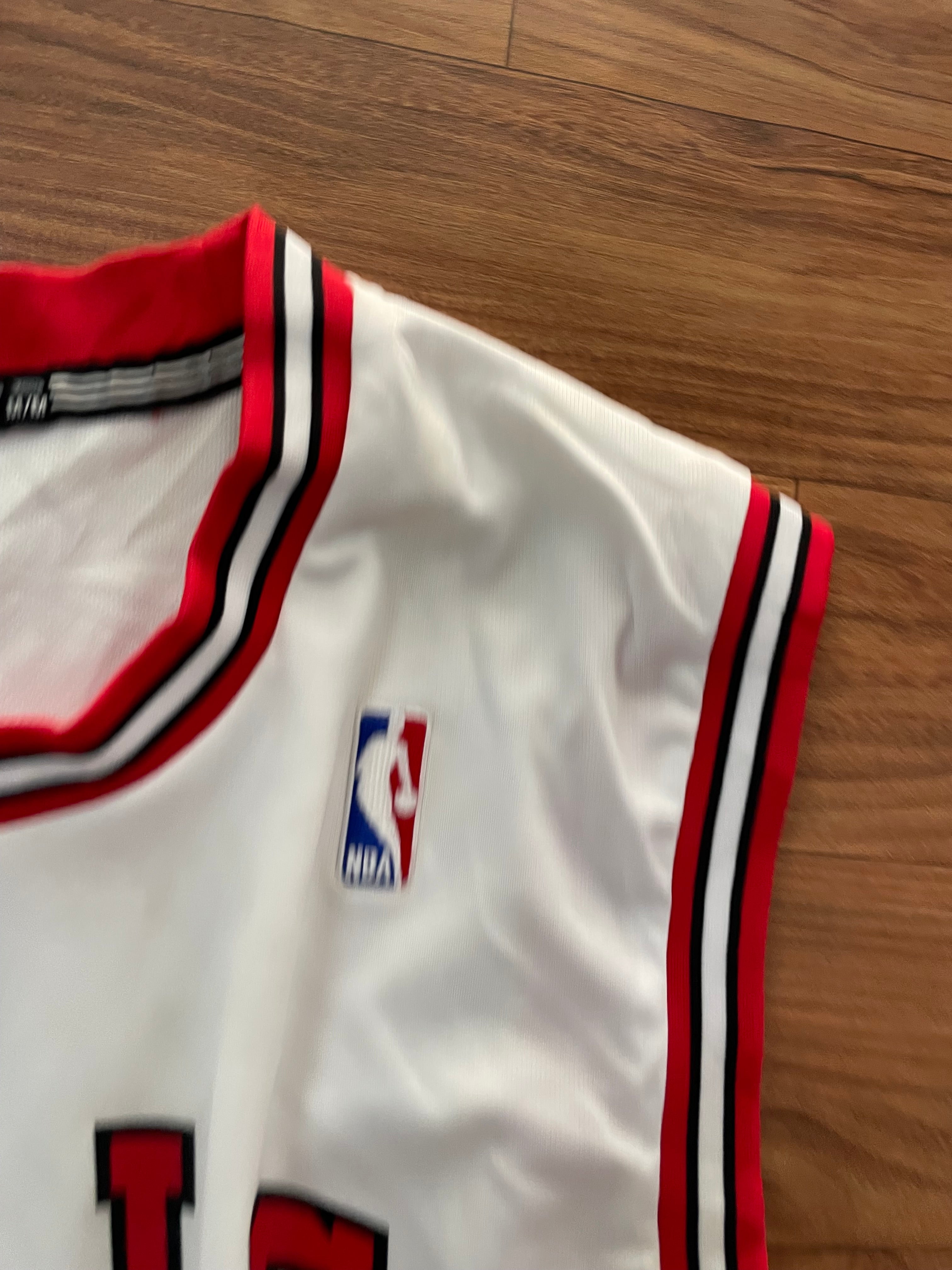 Bulls # 1 rose jersey
