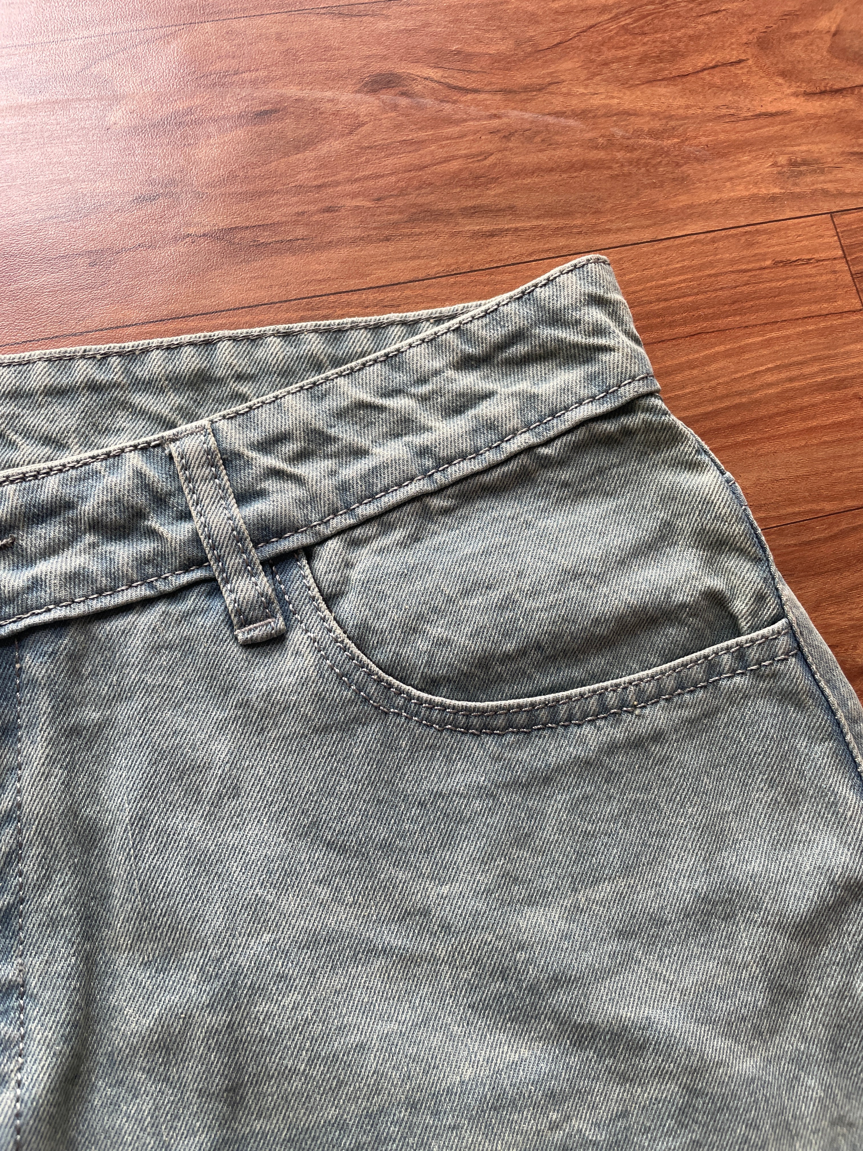 Real baggy low rise jeans