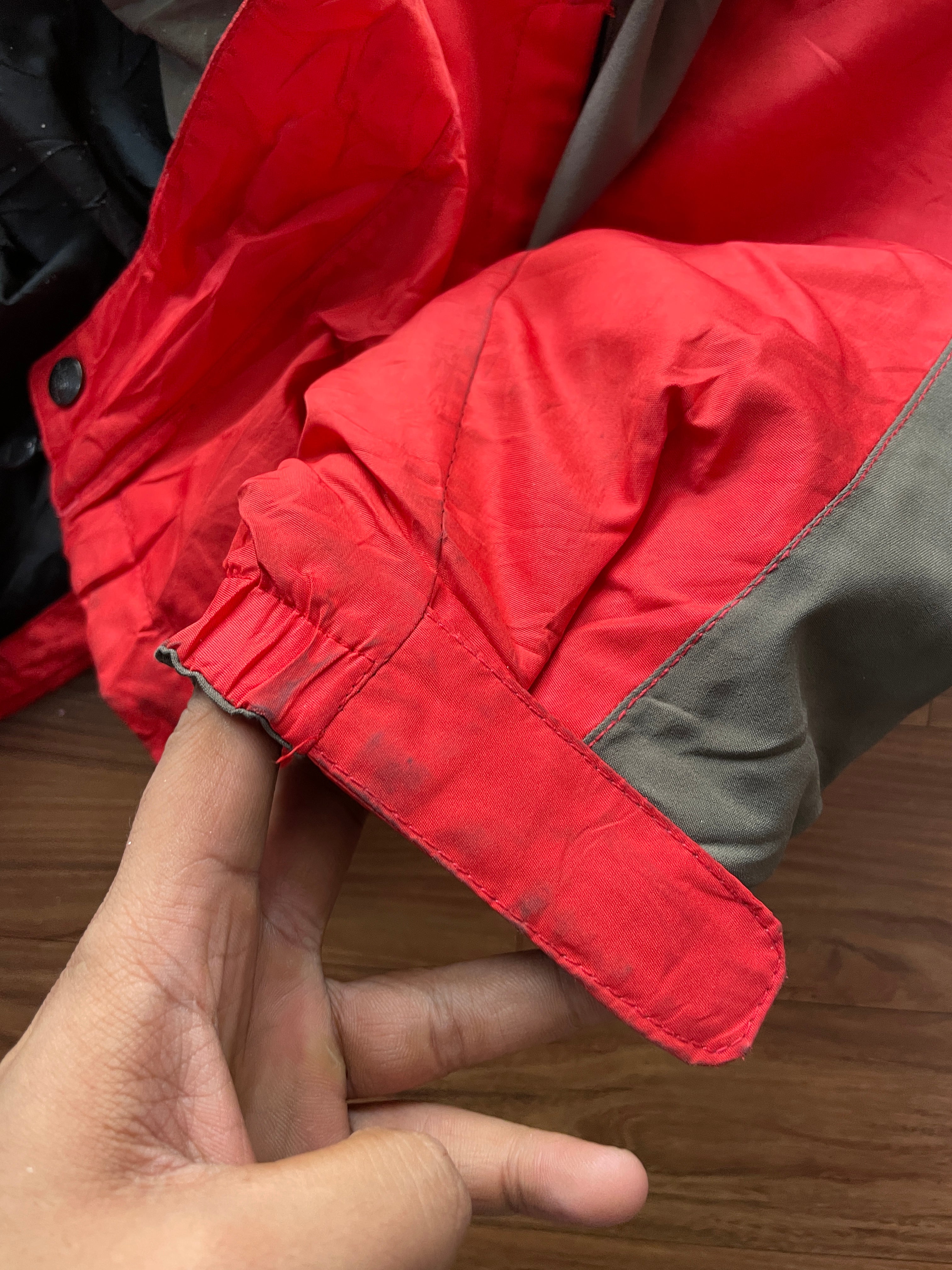 The north face (summit series it has stain )