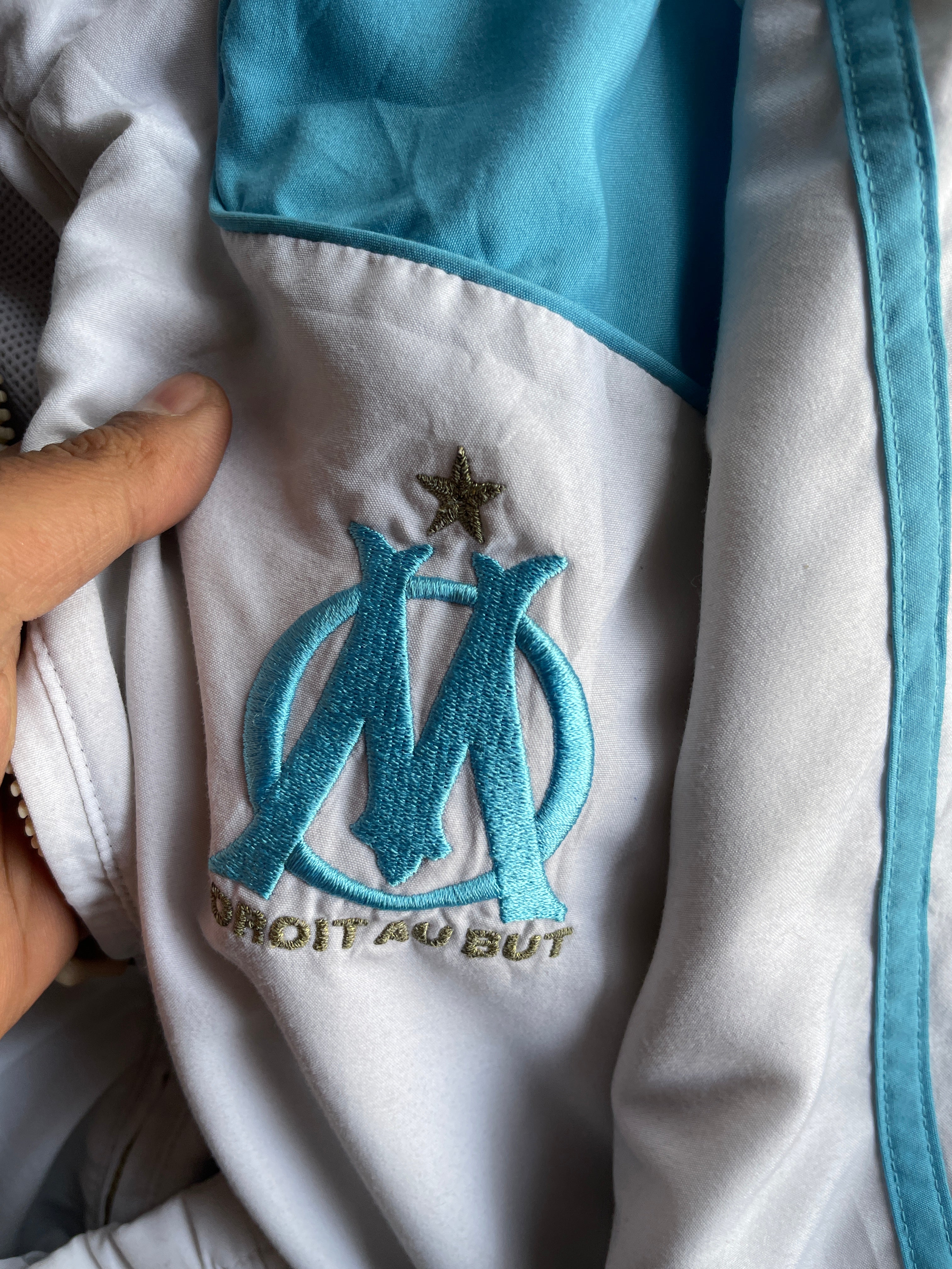 vintage olympique de Marseille Jacket