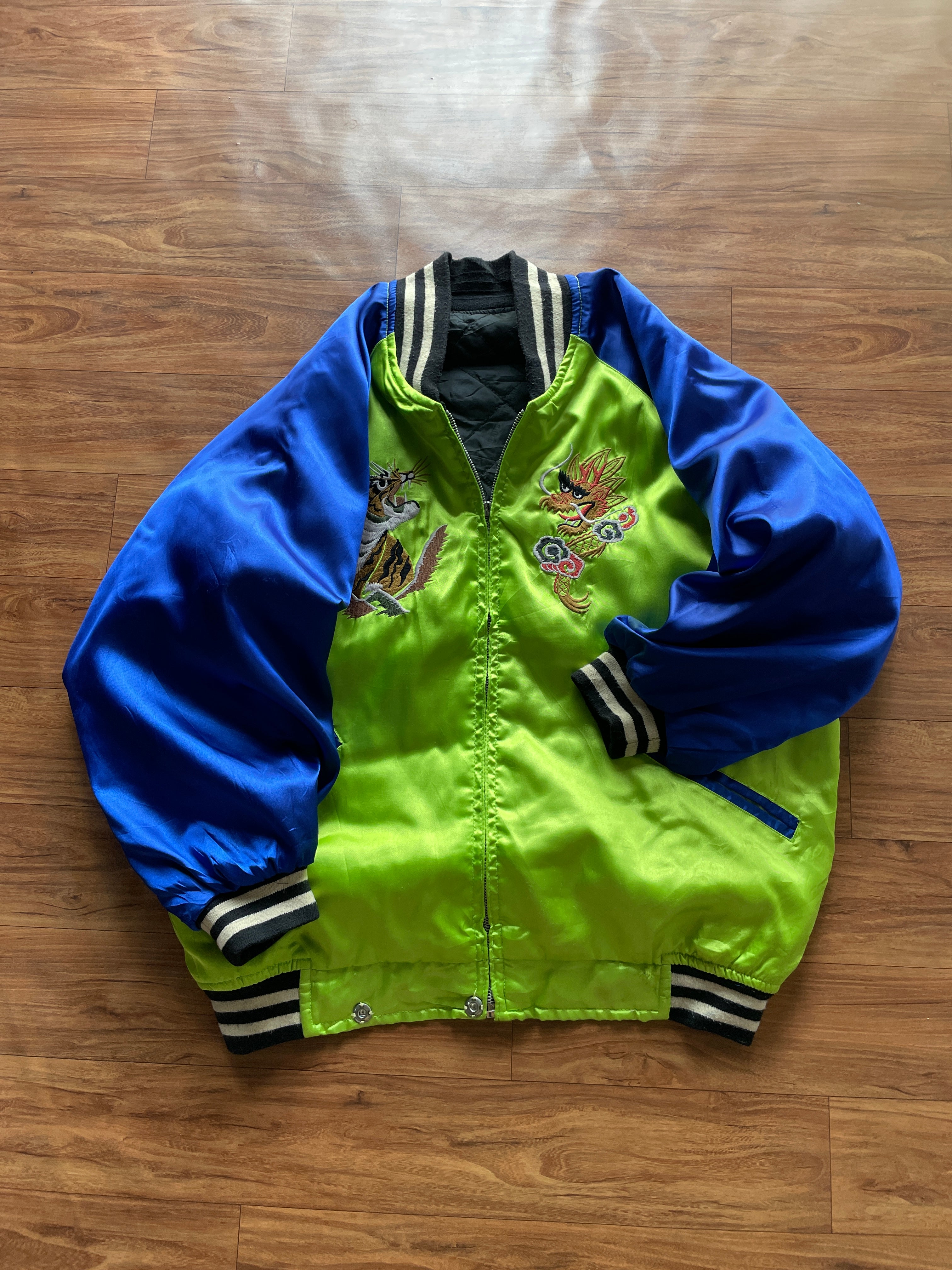 Japanese-style Sukajan souvenir bomber