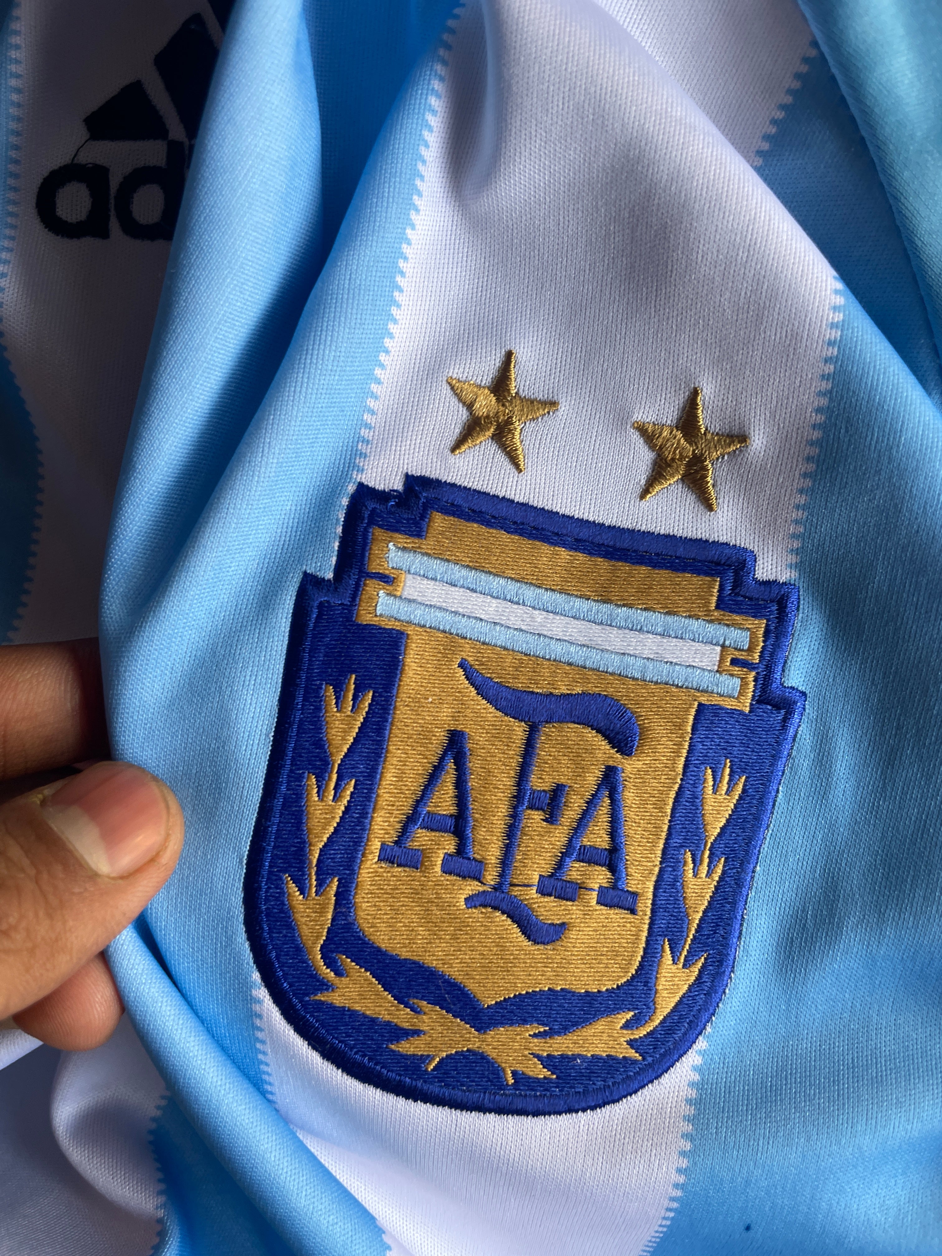 Argentina 2010 South Africa fifa World Cup jersey -XL