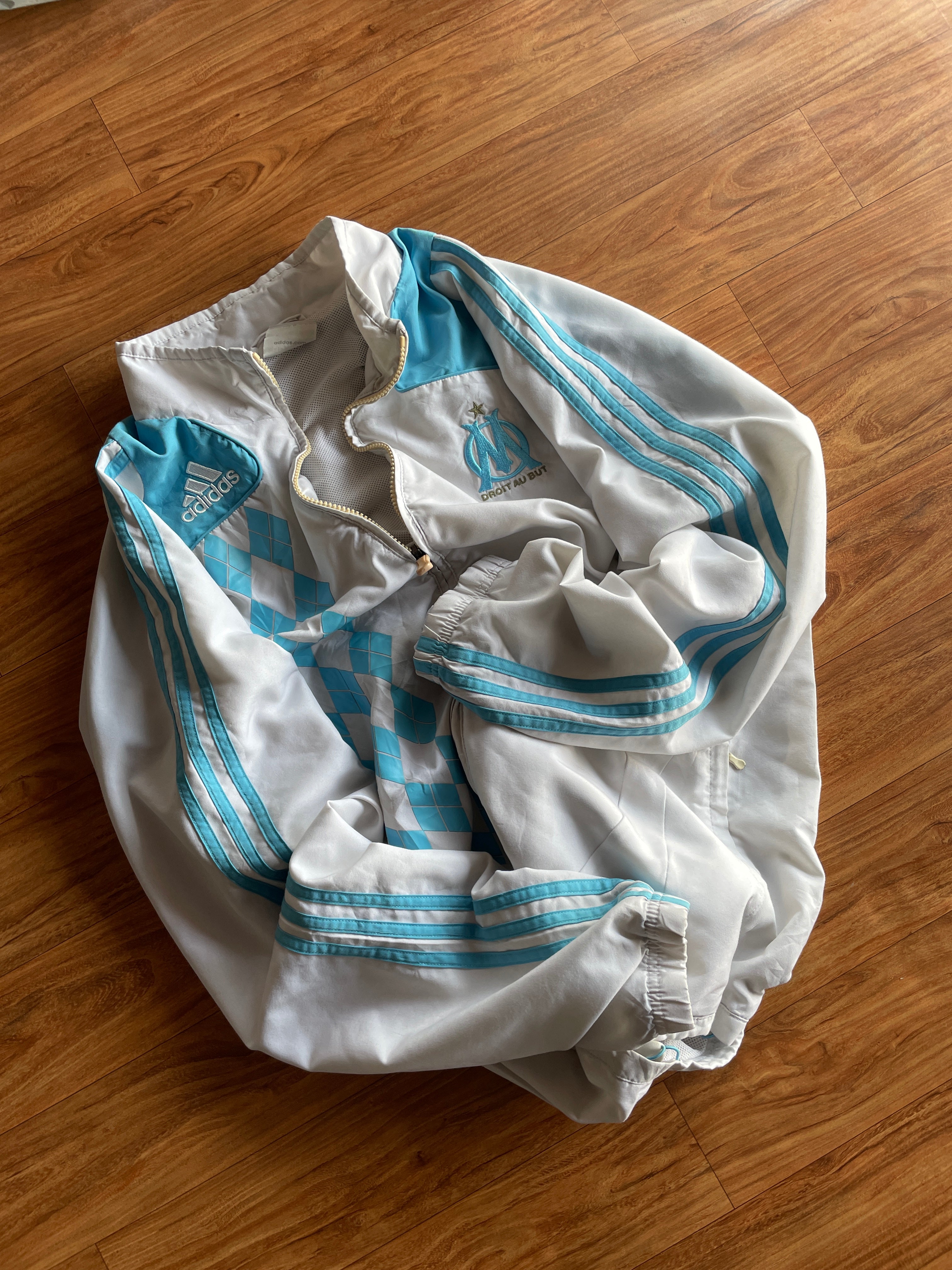 vintage olympique de Marseille Jacket