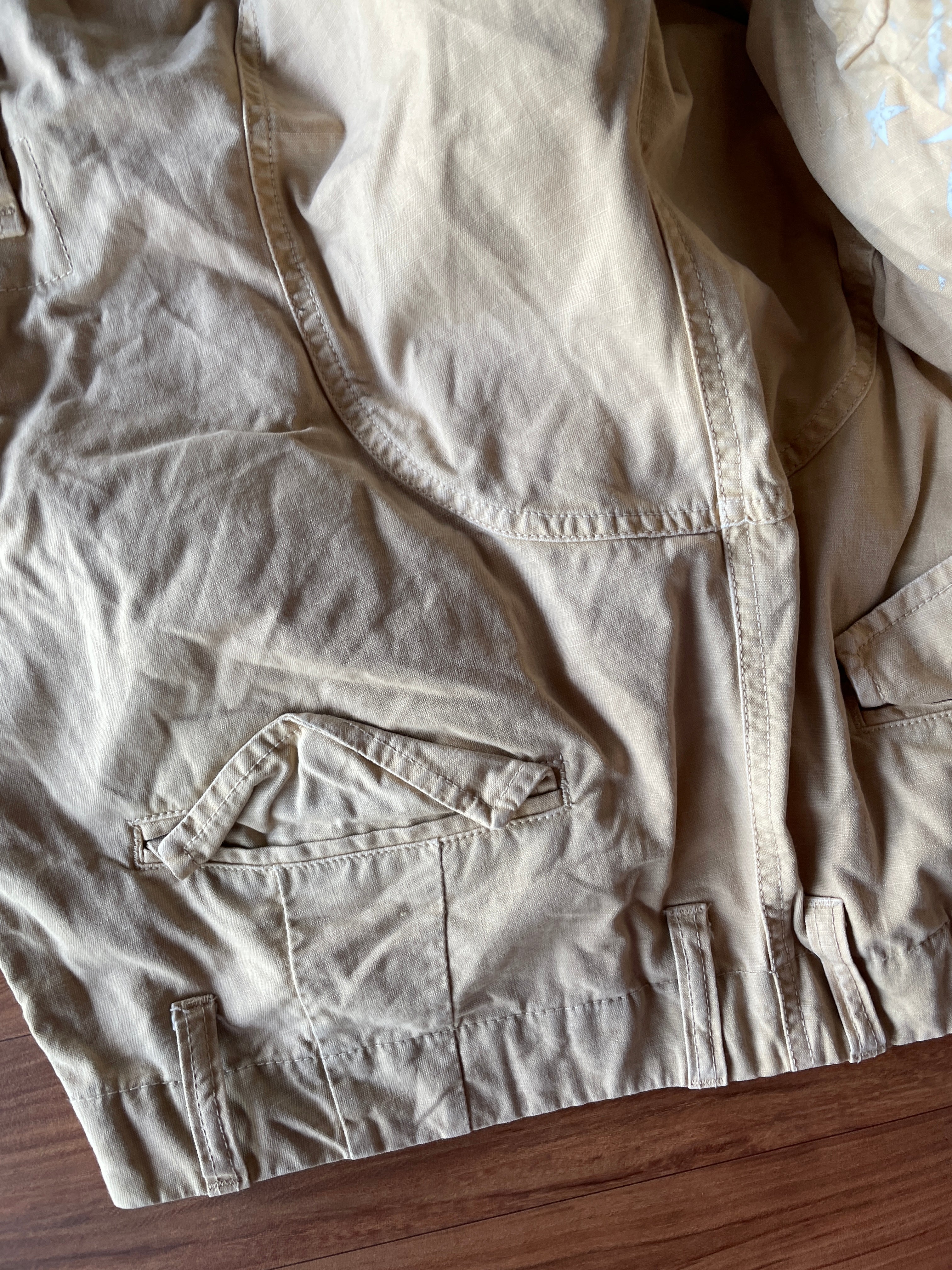 Rock label skull printed Jort(w38 l24)