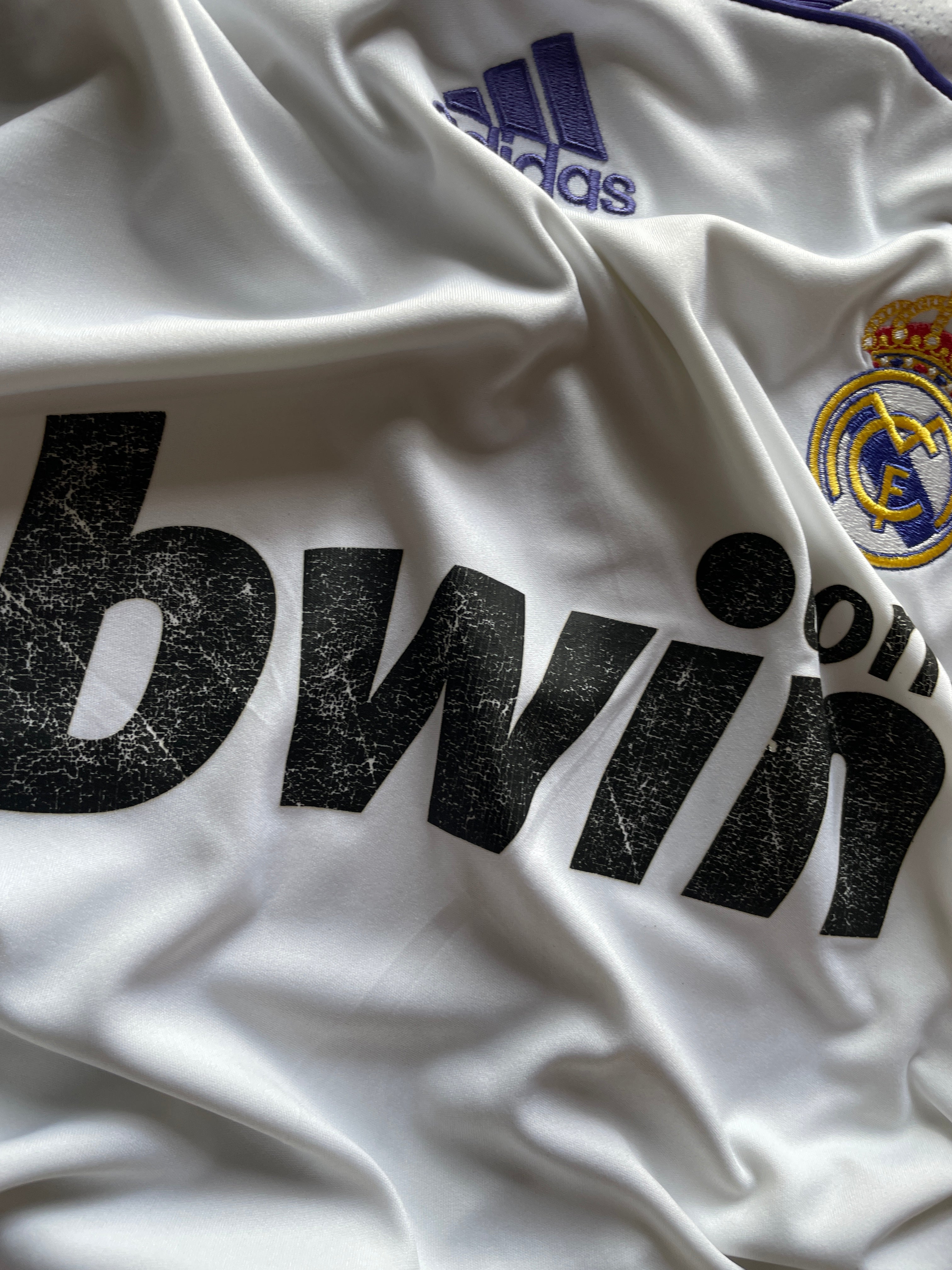 Real Madrid 2007-2008 home jersey