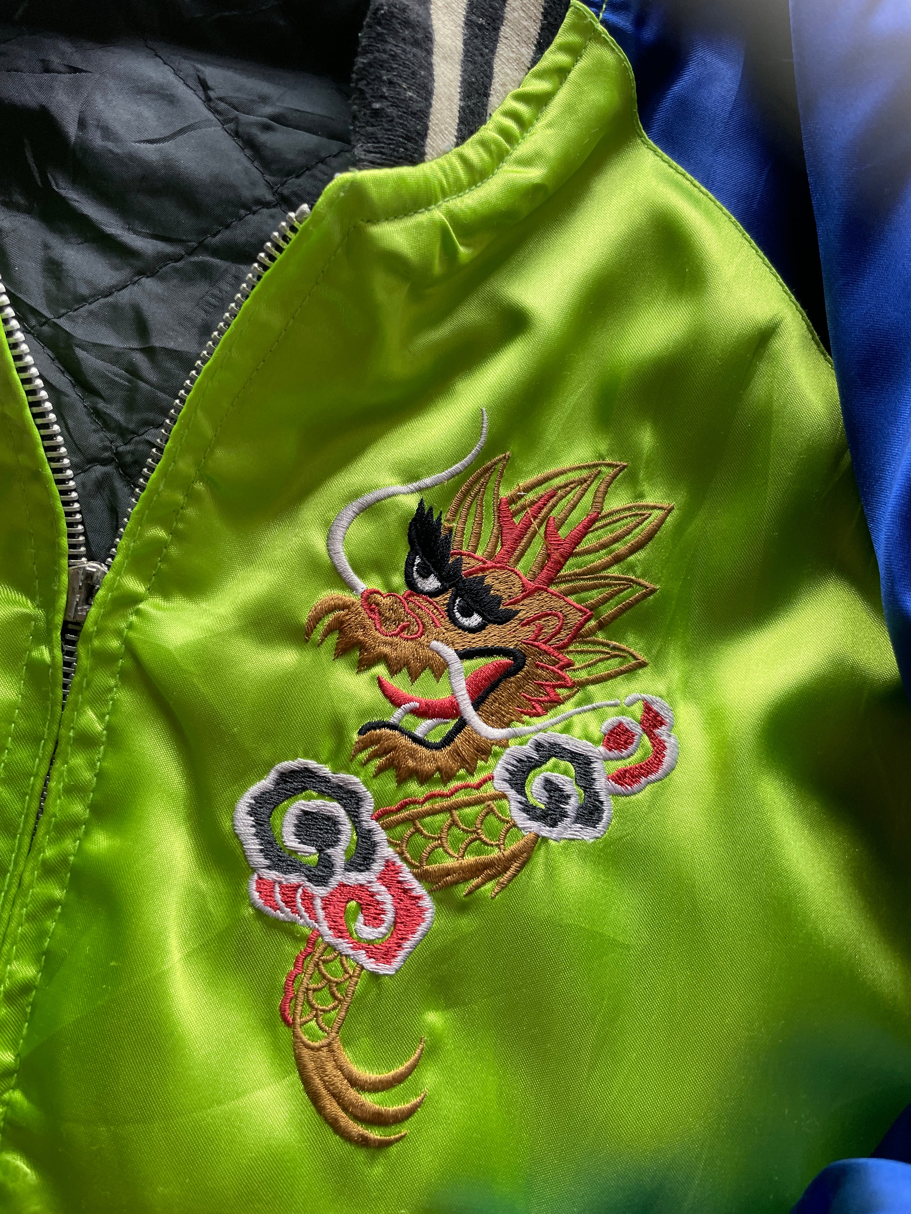 Japanese-style Sukajan souvenir bomber