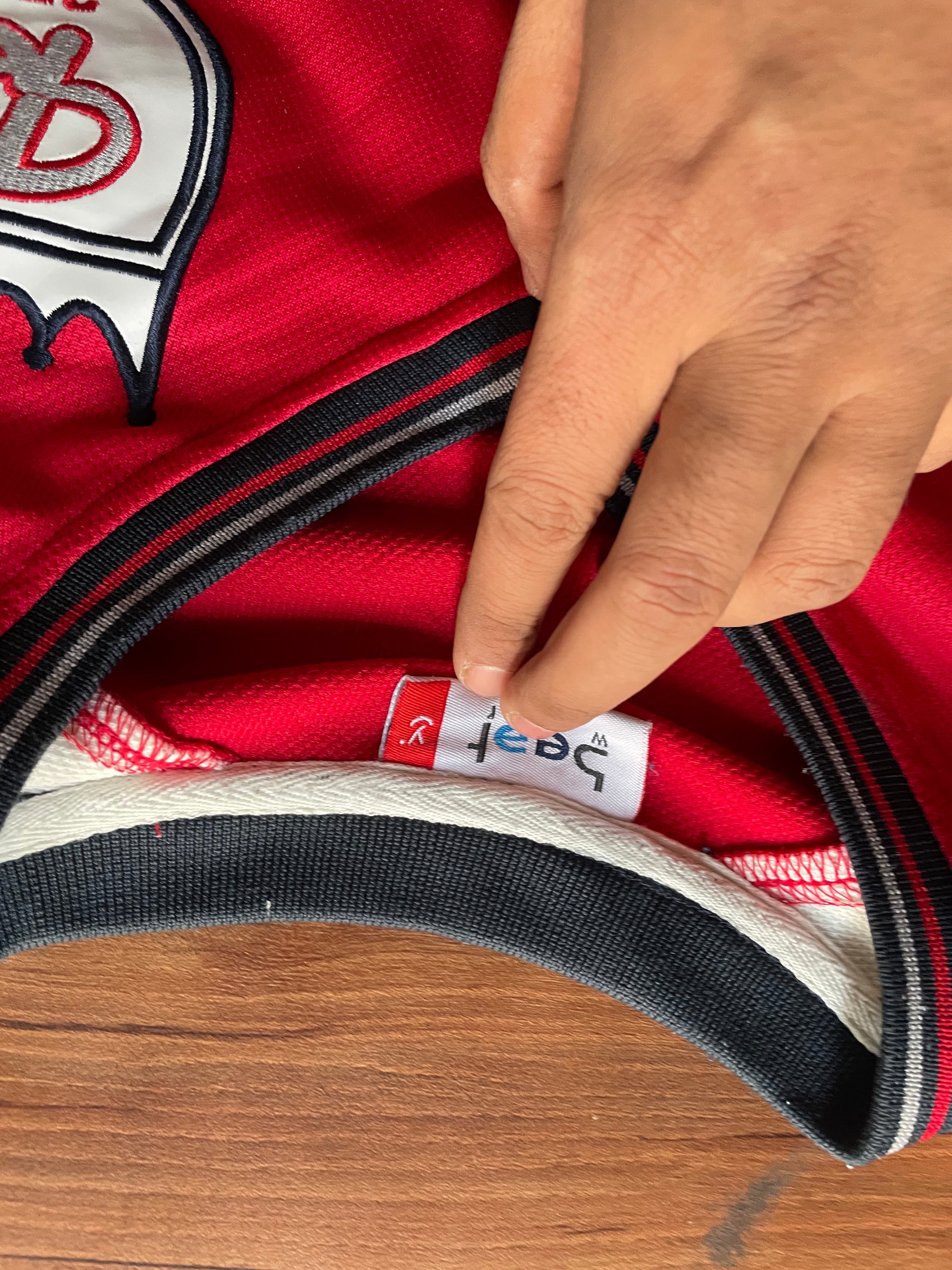 Red jersey