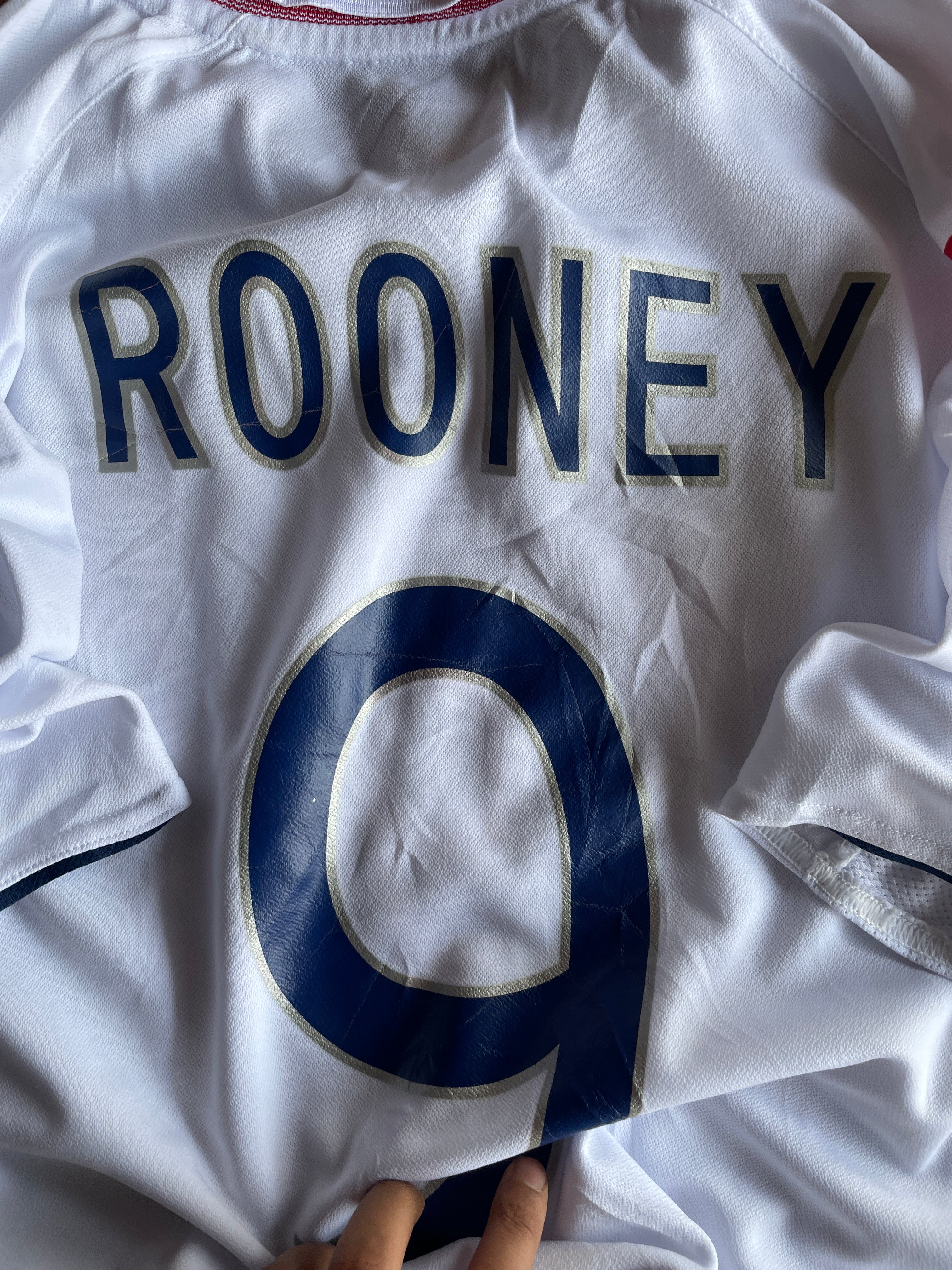 "Rooney" england jersey -L