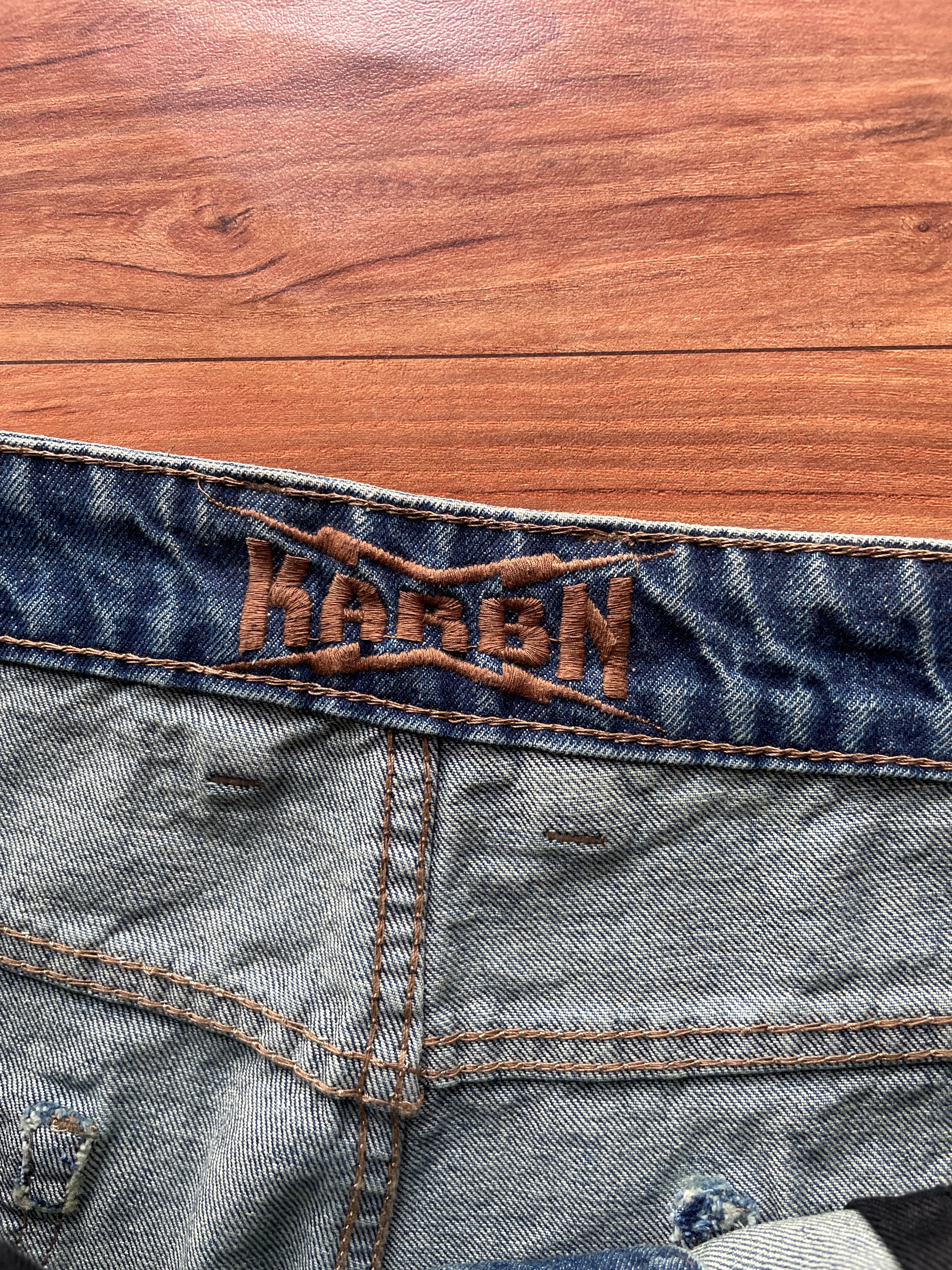 Real baggy low rise jeans