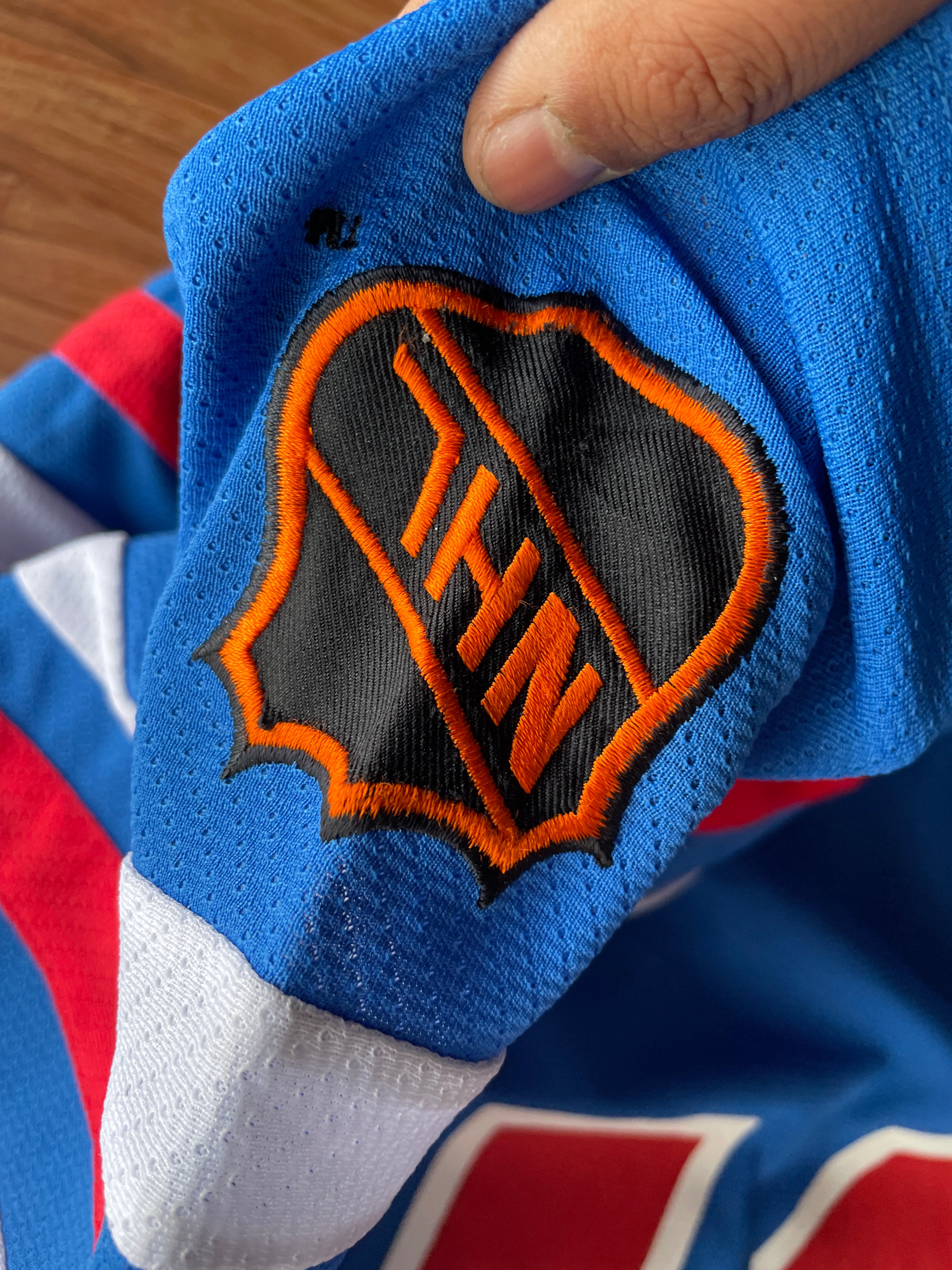 New york rangers jersey