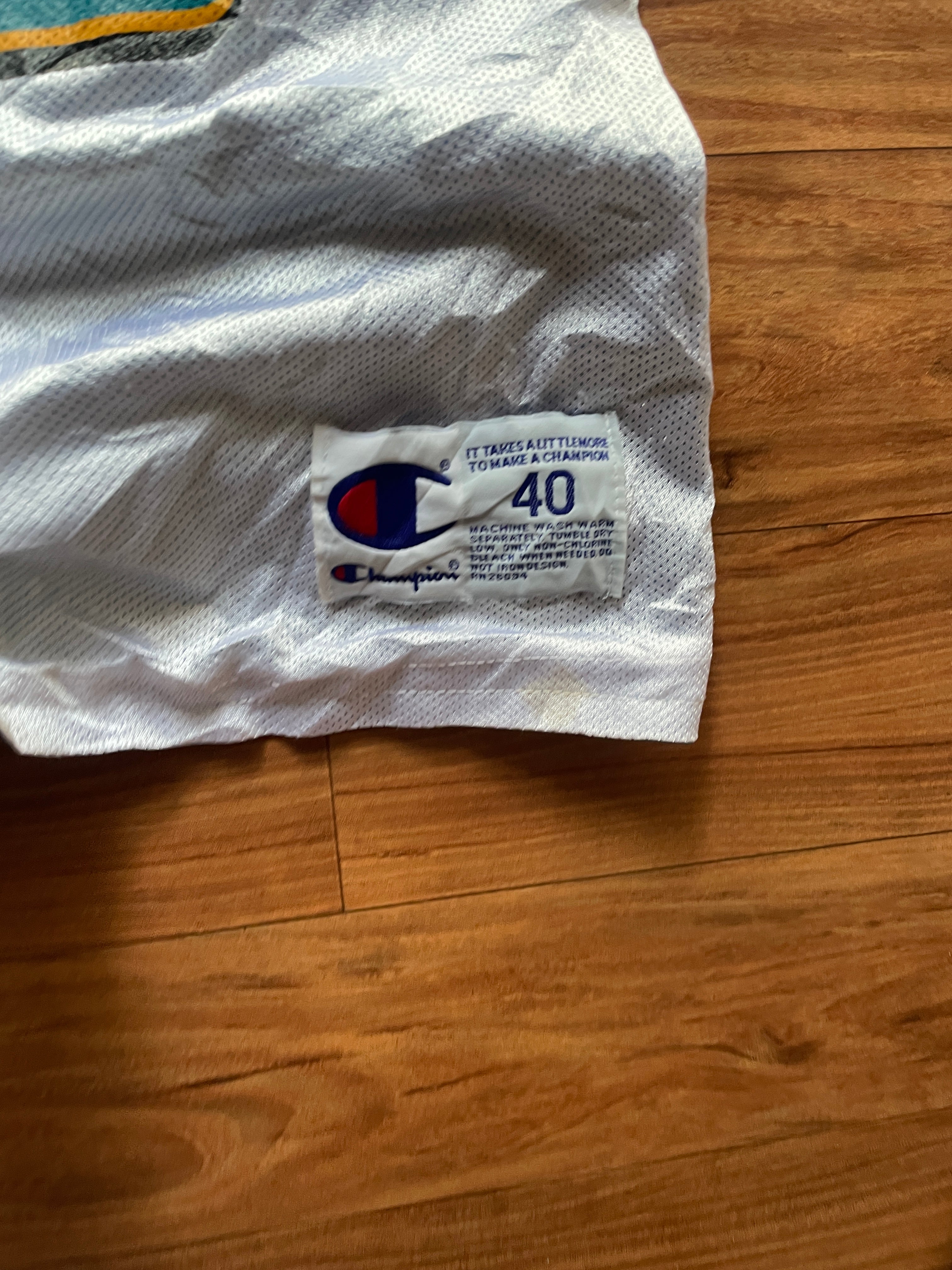 vintage Champion Grant Hill Detroit Pistons