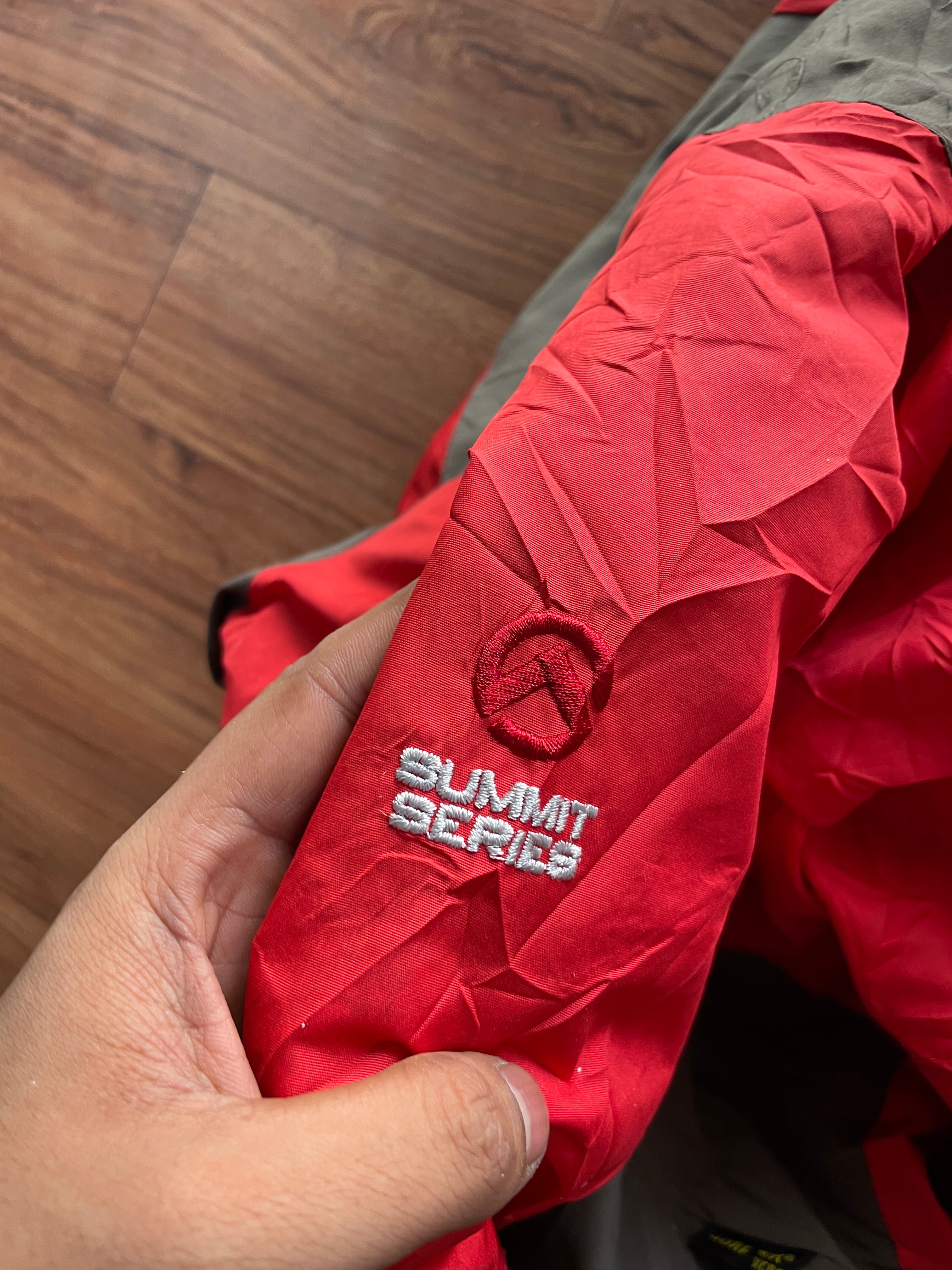 The north face (summit series it has stain )