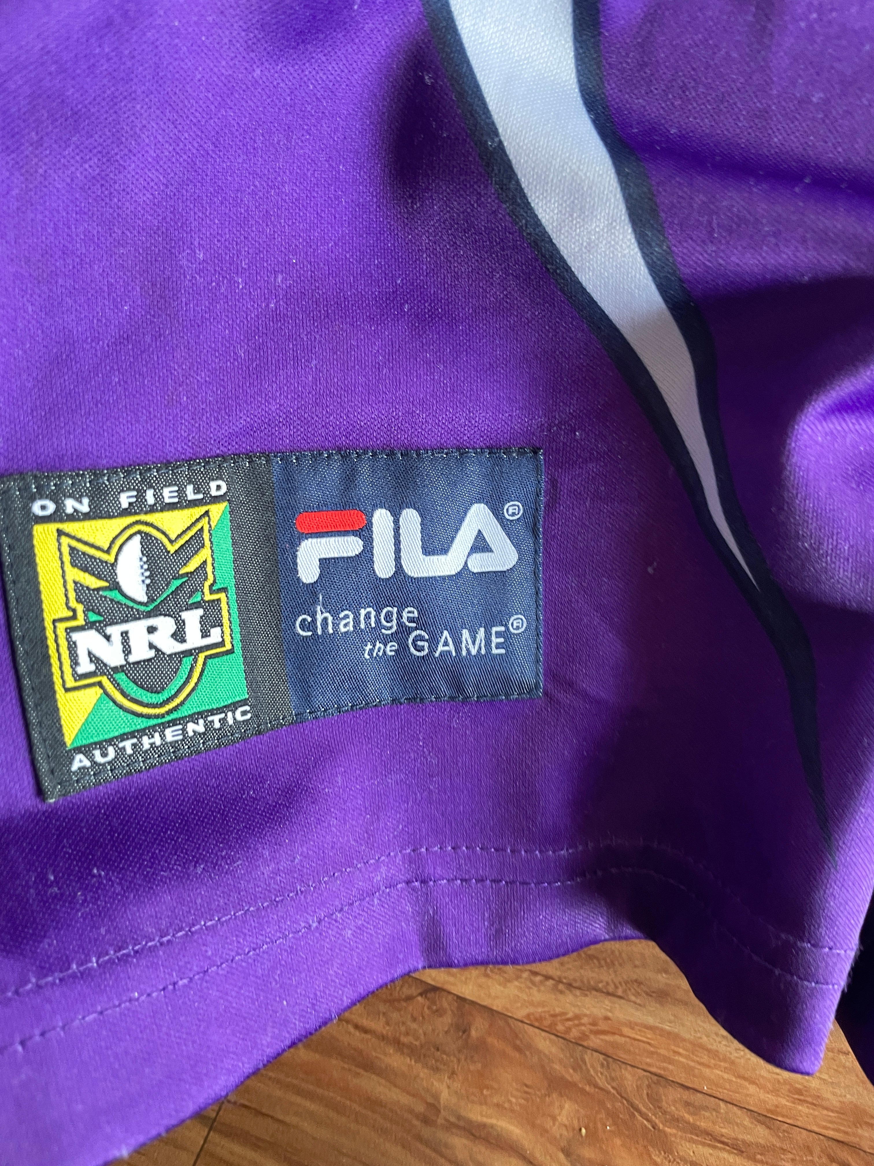 Melbourne Storm away jersey 2000 or 2001