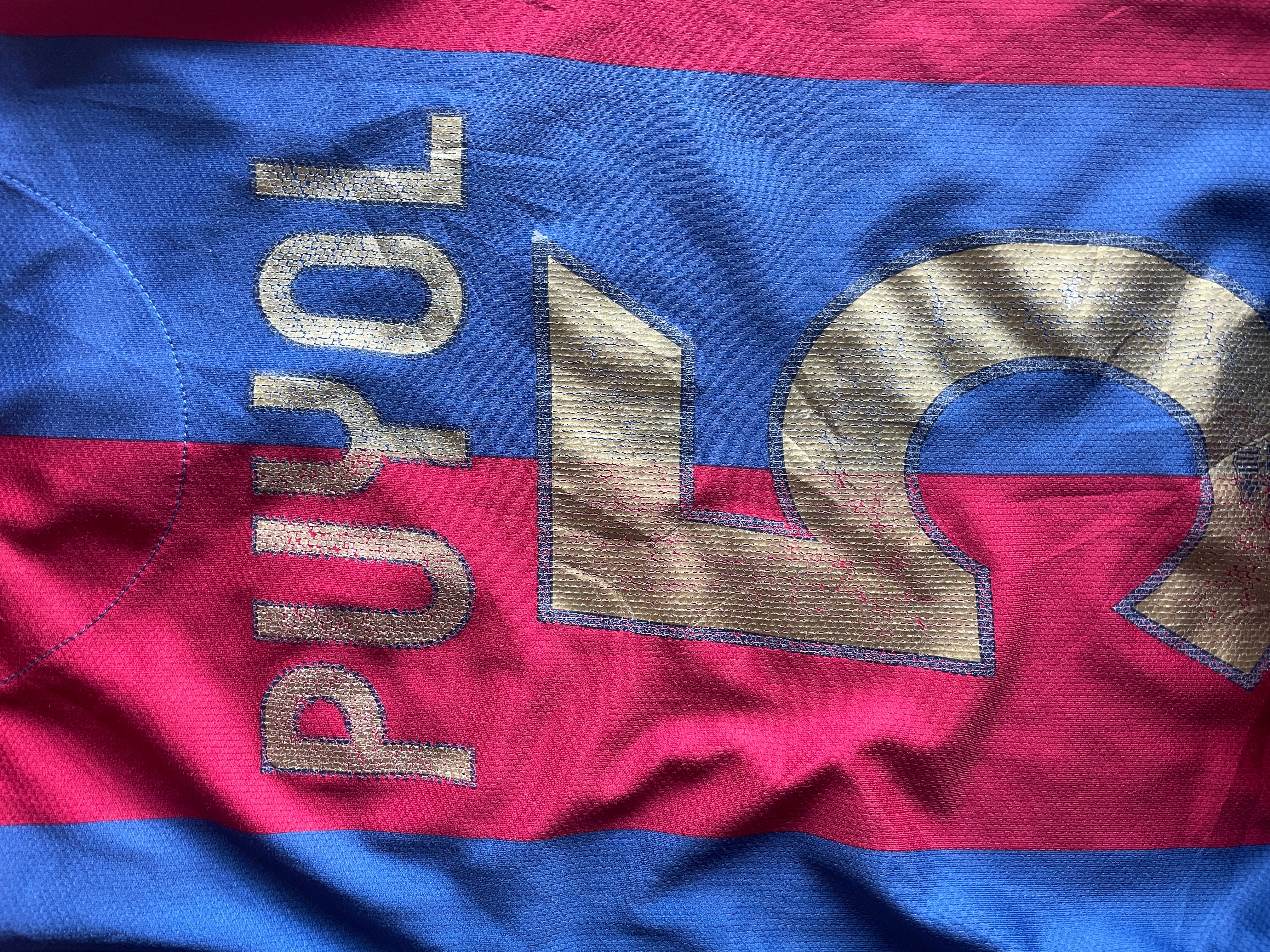 BARCELONA 2006 2007 HOME FOOTBALL SHIRT SOCCER JERSEY