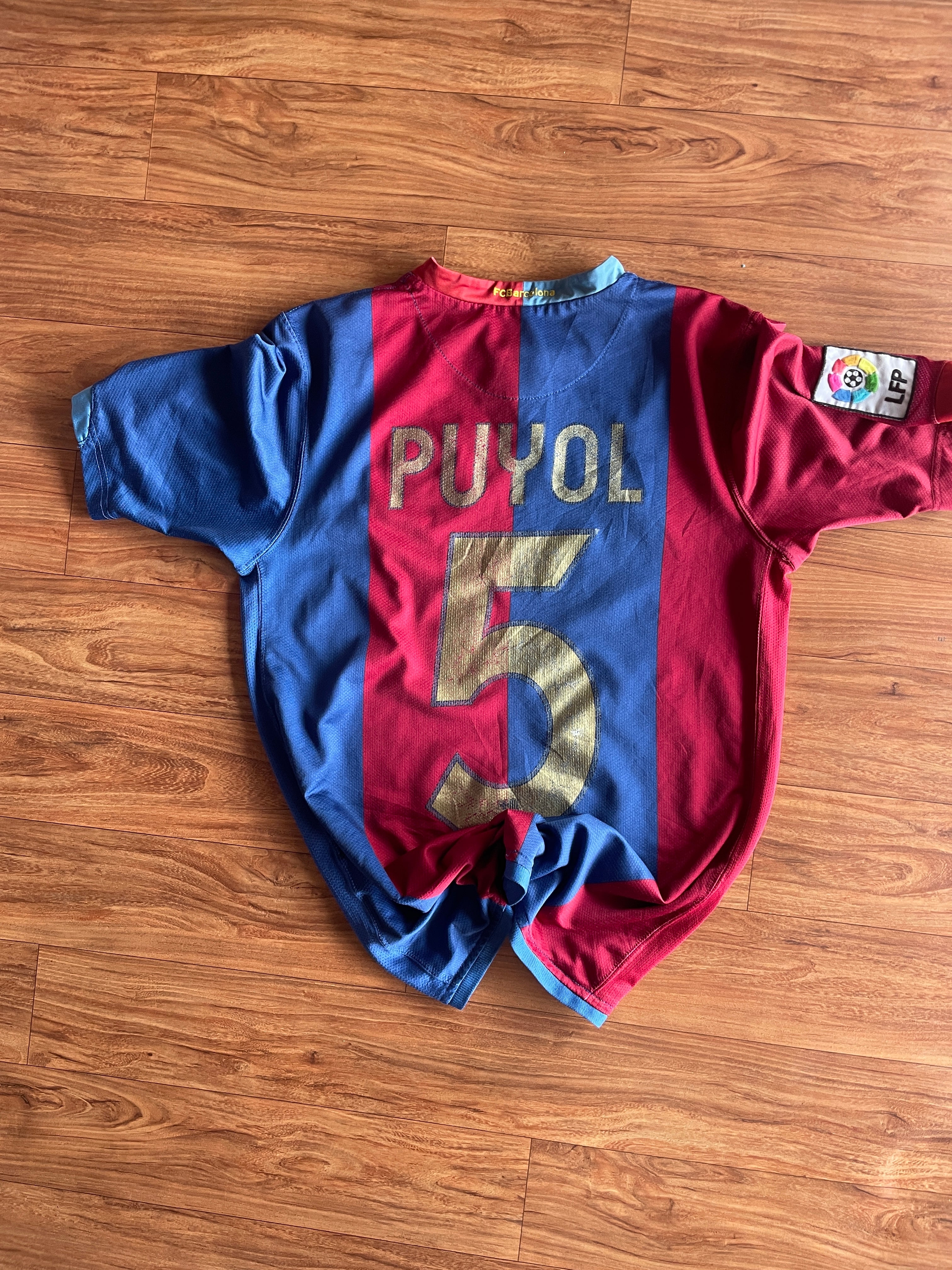 BARCELONA 2006 2007 HOME FOOTBALL SHIRT SOCCER JERSEY