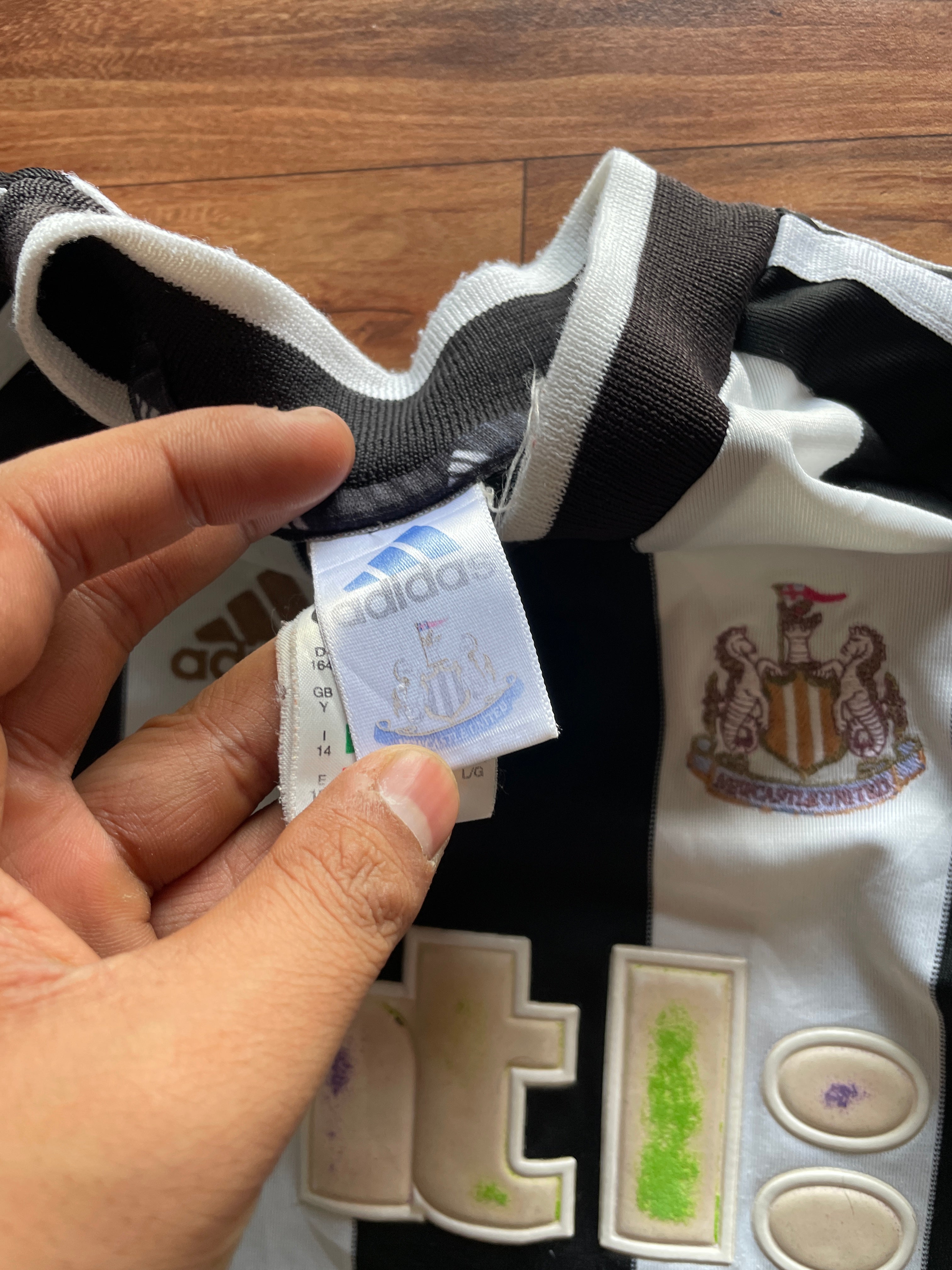 Newcastle United home  2001-2003