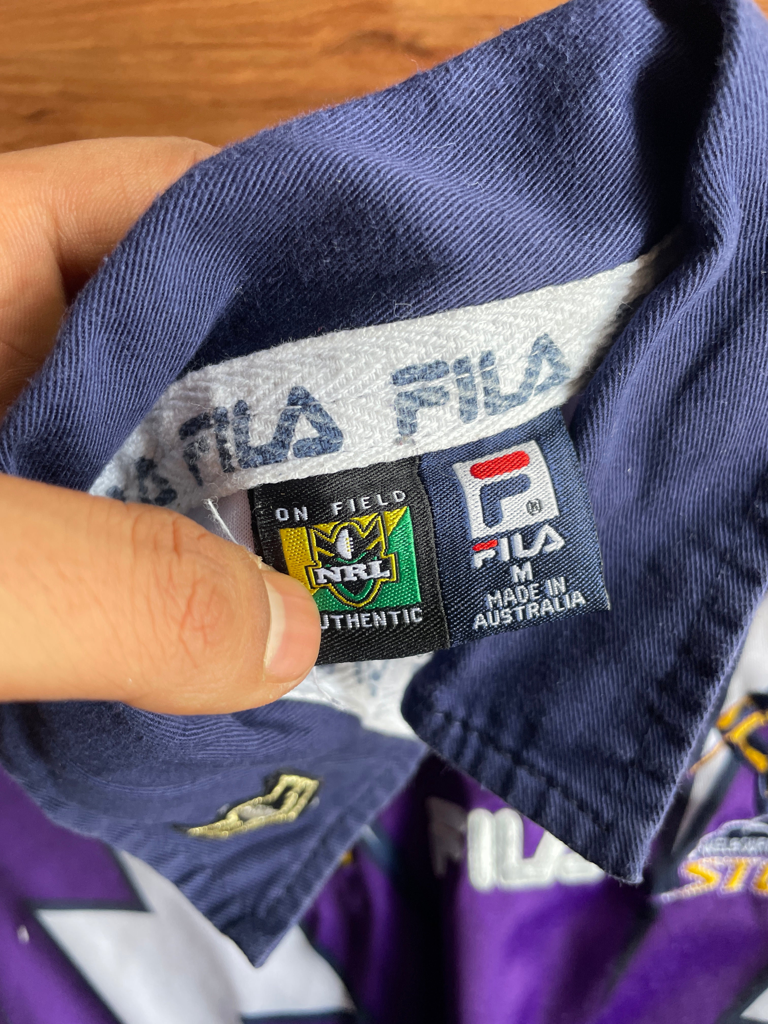 Melbourne Storm away jersey 2000 or 2001
