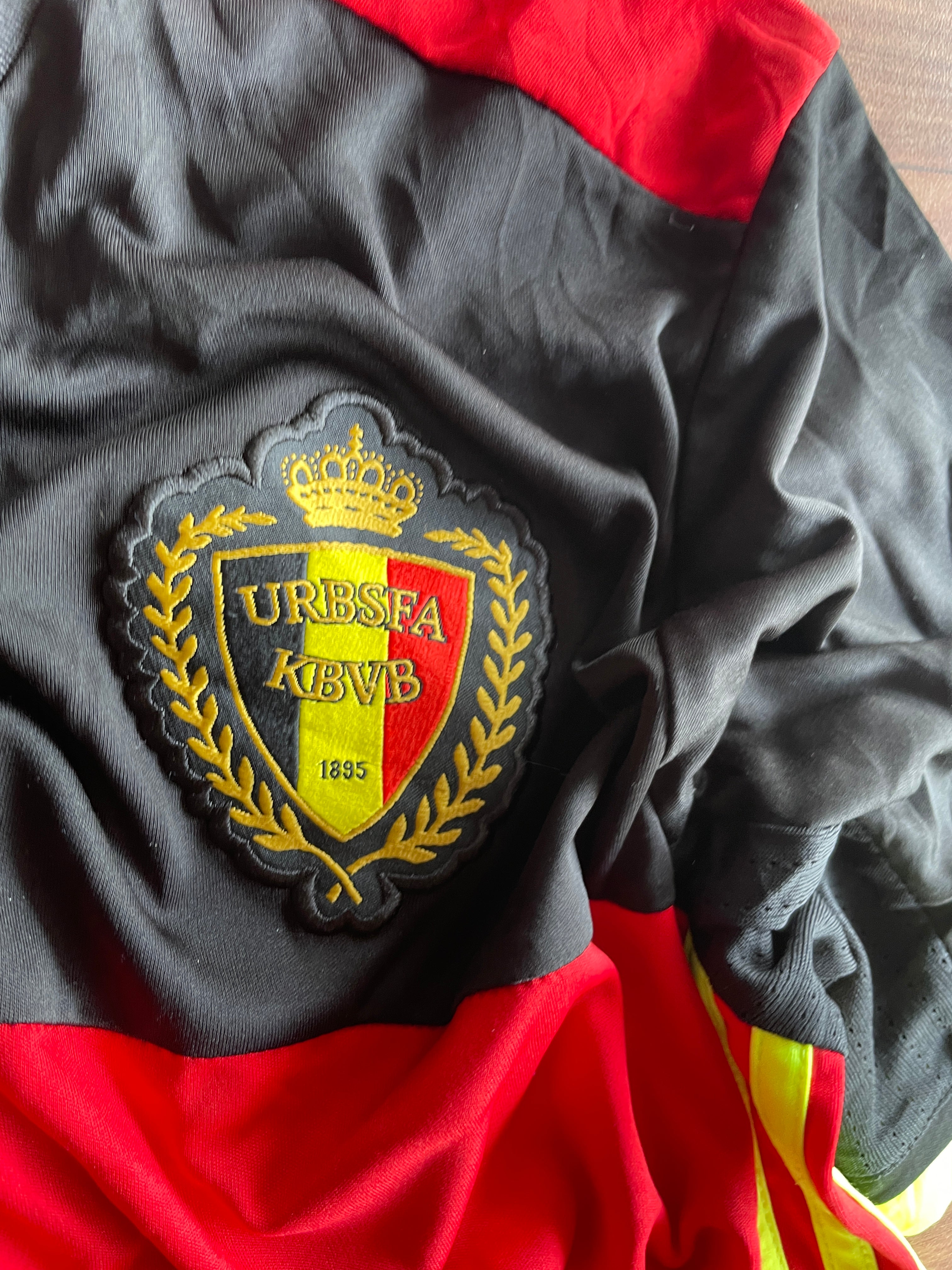 Belgium national football home jersey from the 2016-2017