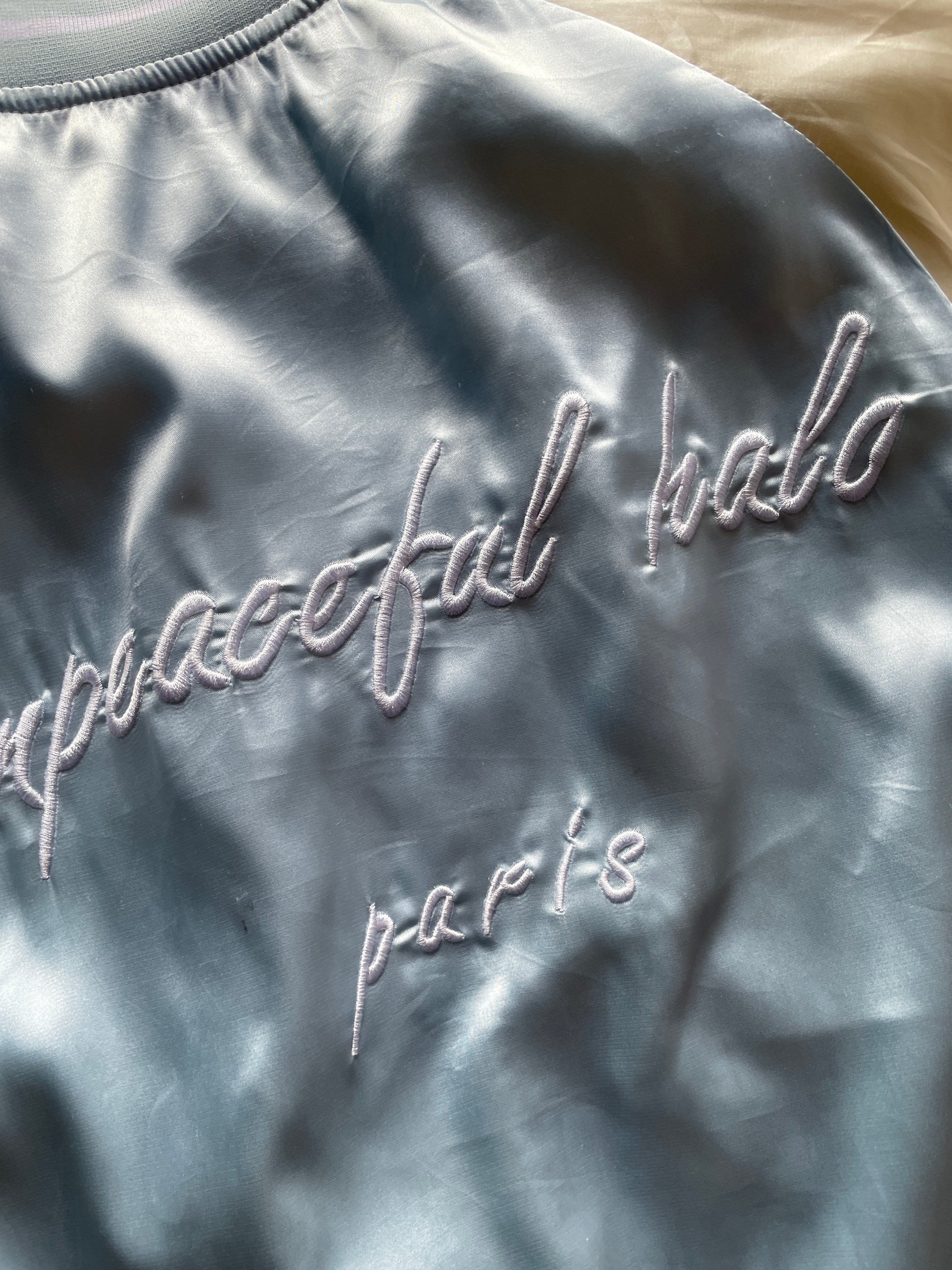 Suikajan embroidered bomber jacket.