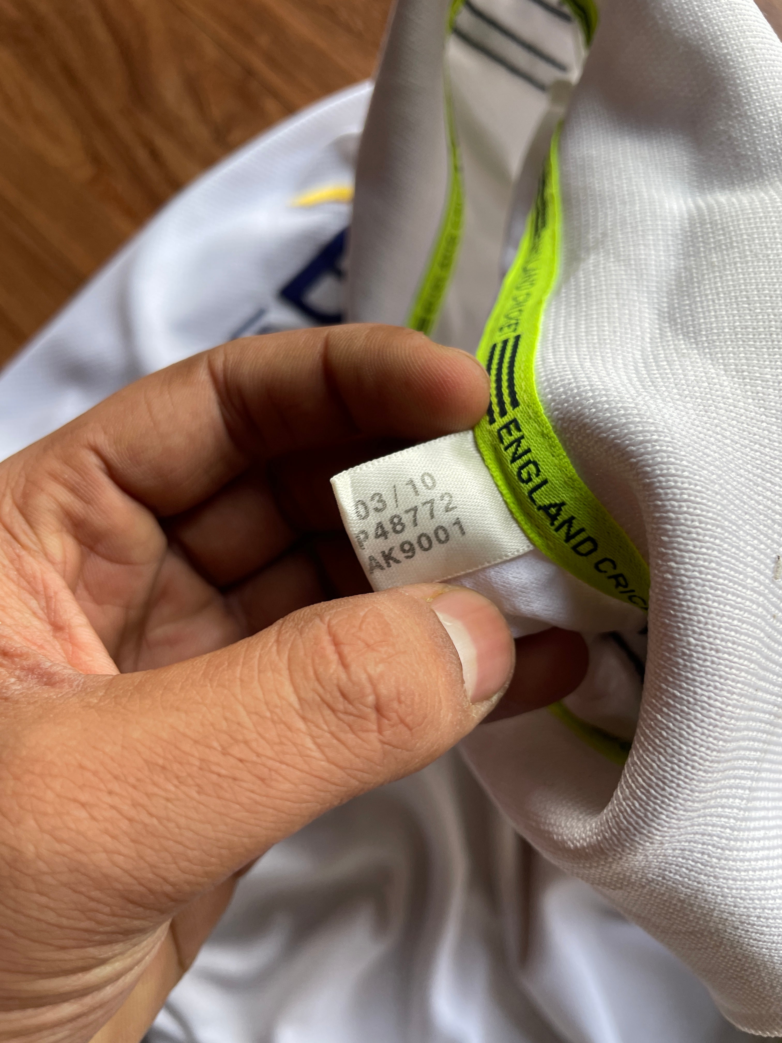 2010 vintage england jersey
