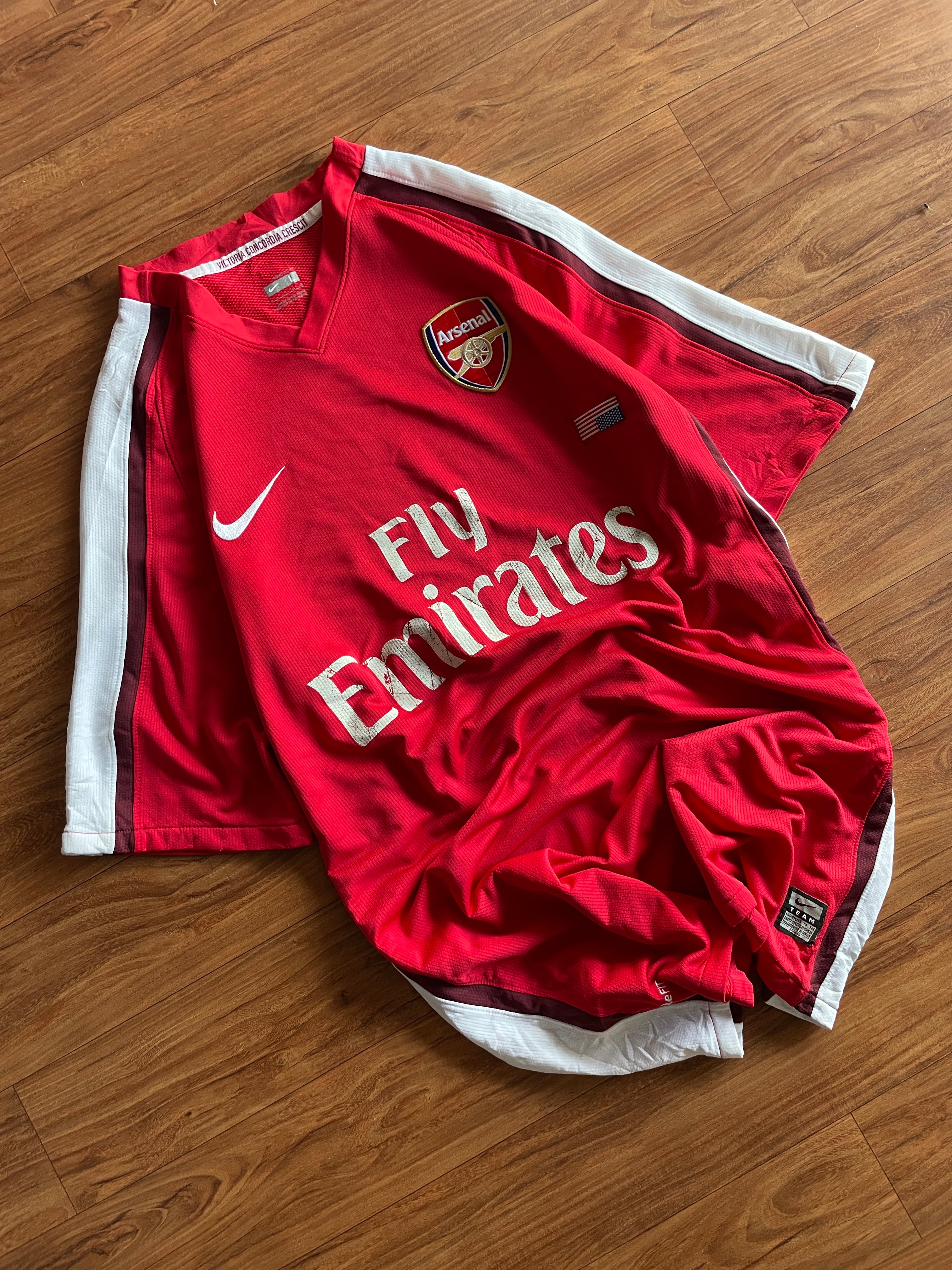 ARSENAL LONDON 2008 2009 HOME FOOTBALL SHIRT SOCCER JERSEY