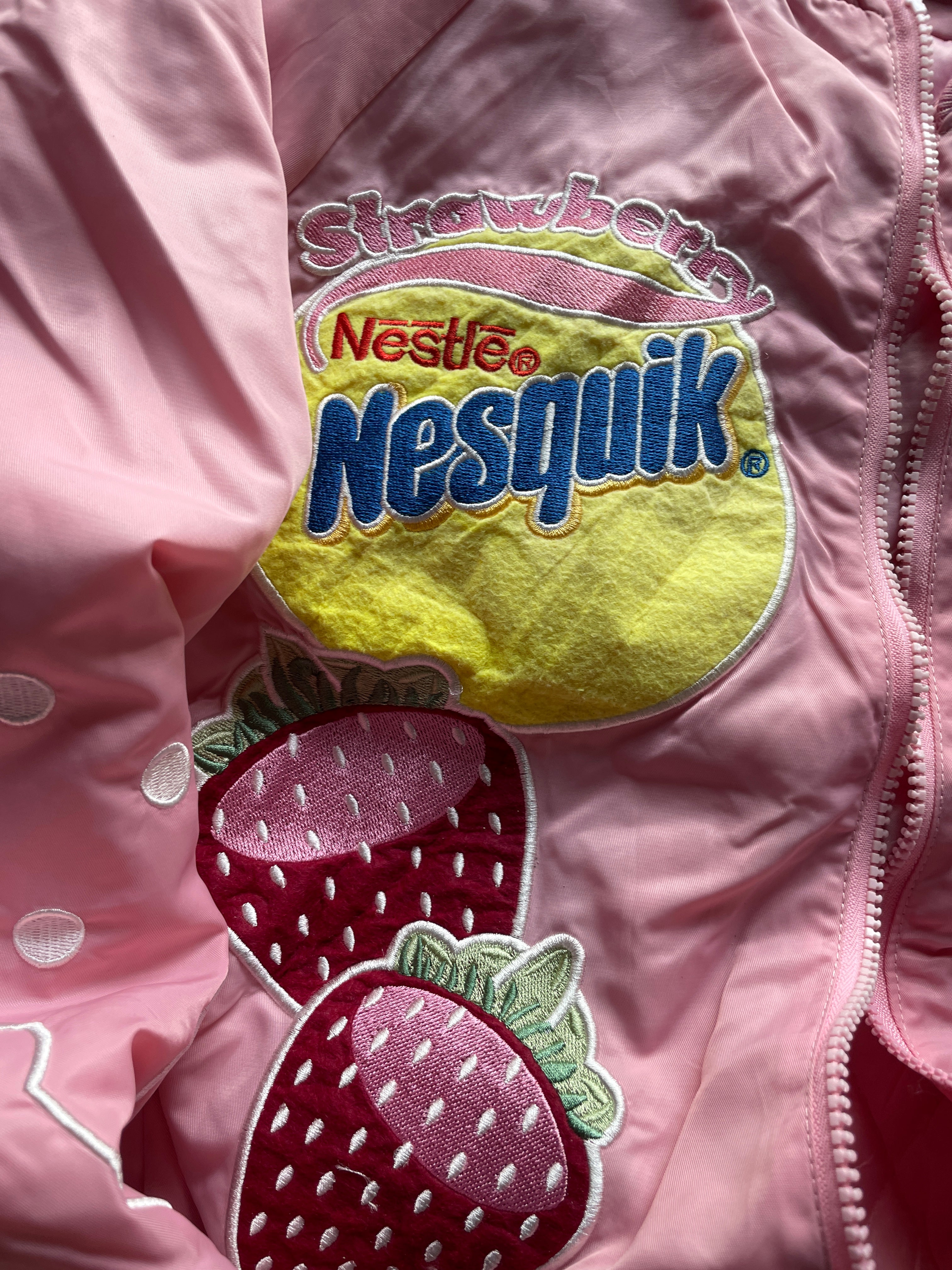 vintage-style Nesquik bomber
