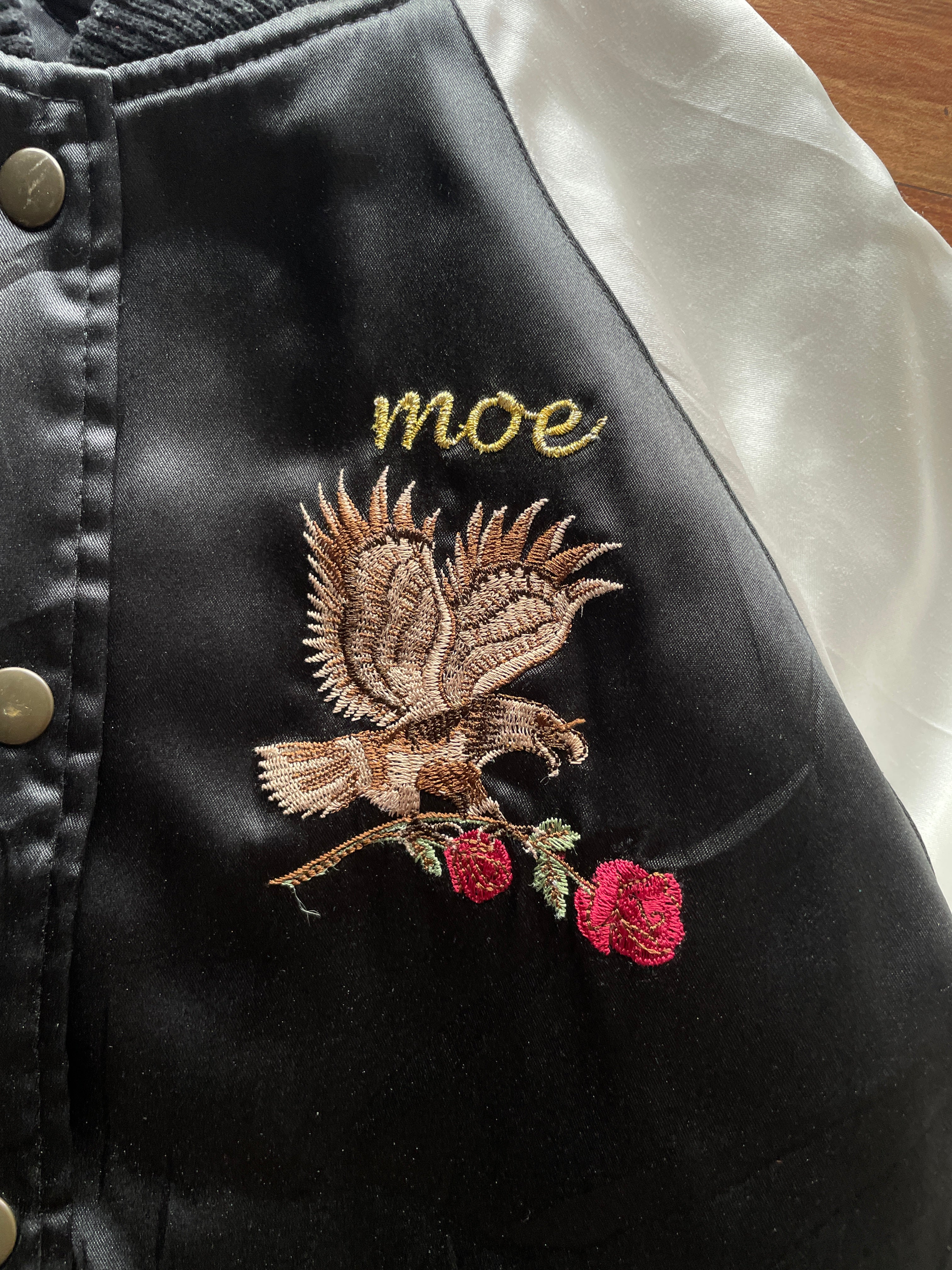 vintage-style Japanese souvenir jacket
