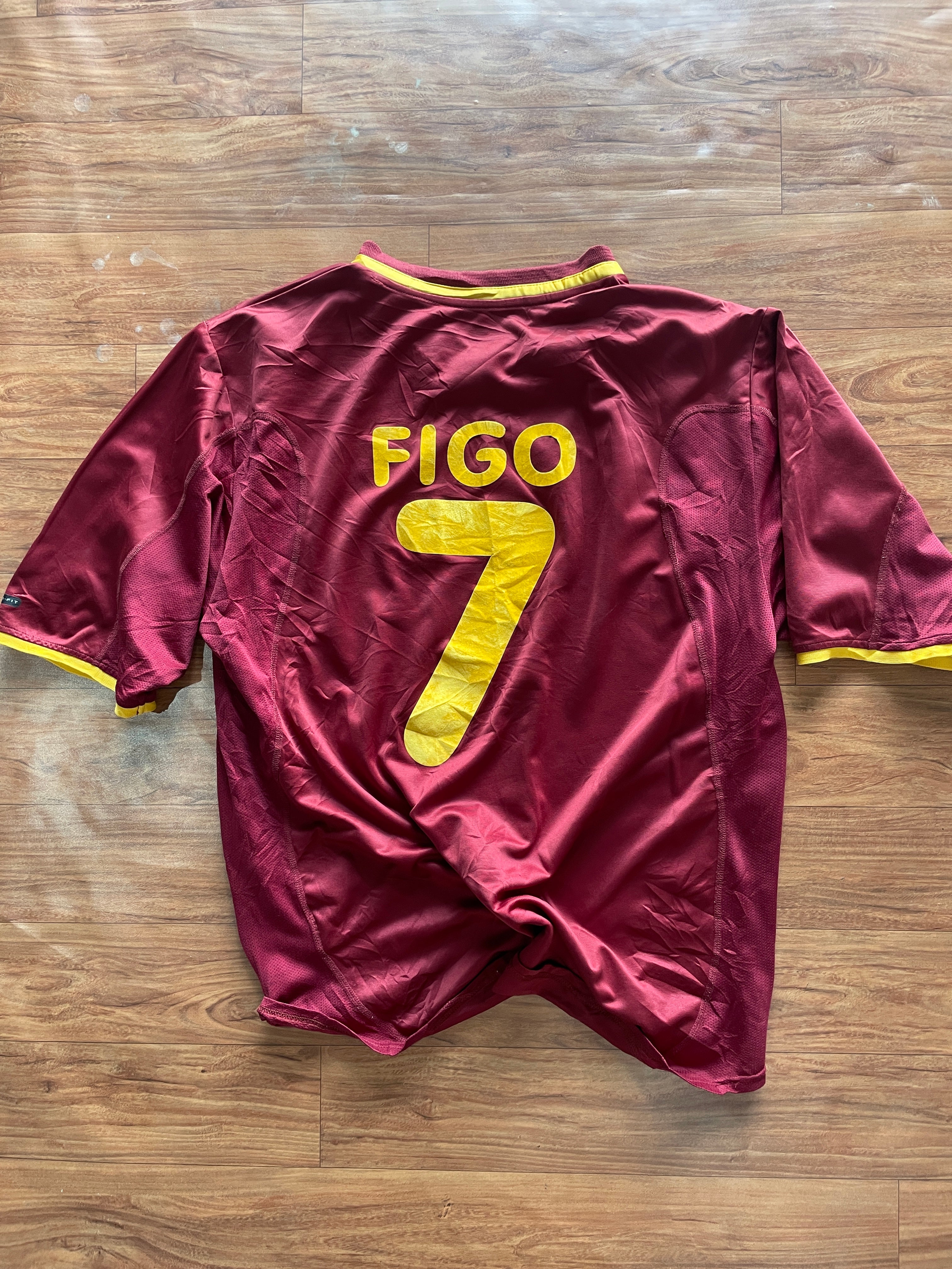 Portugal 2000-2002 home Figo jersey
