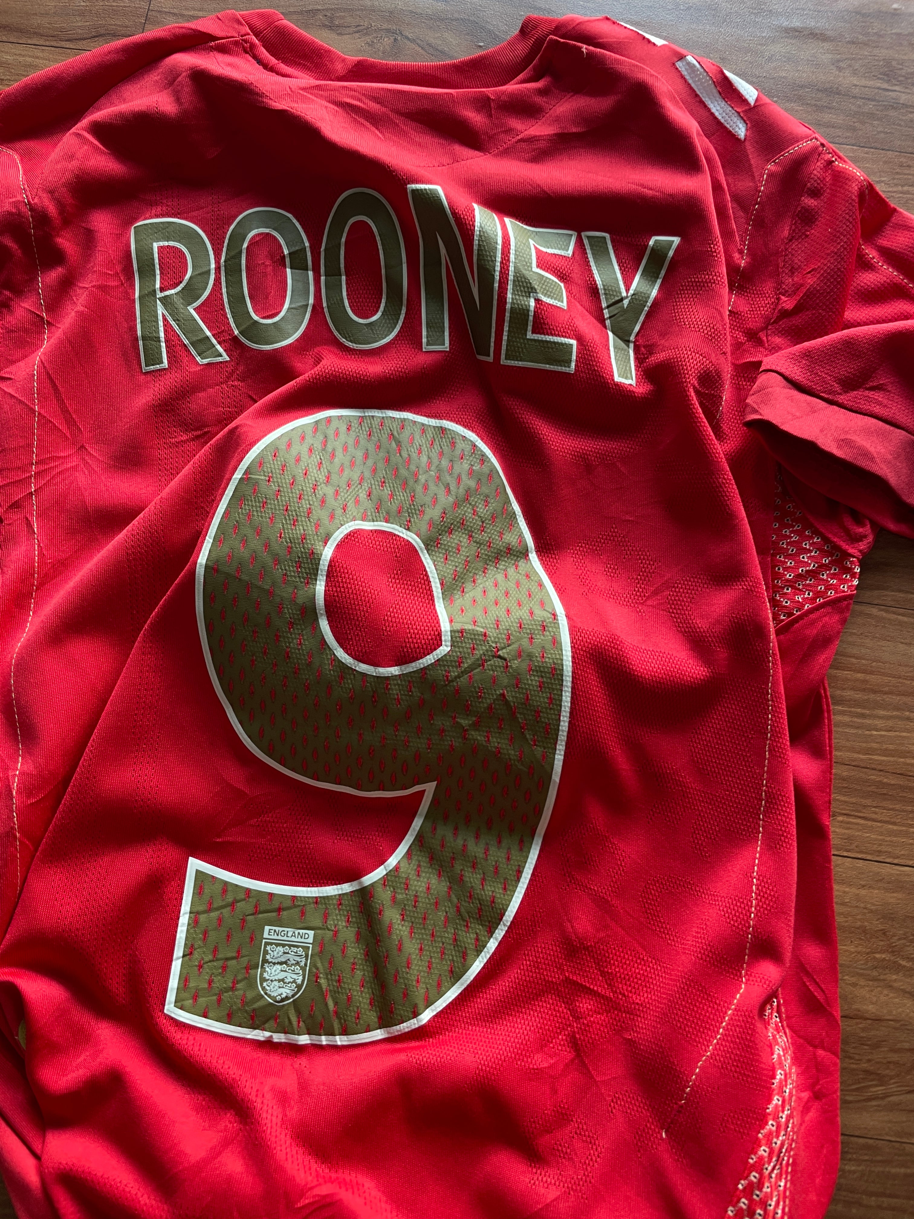 England 2006-2008 away jersey #rooney