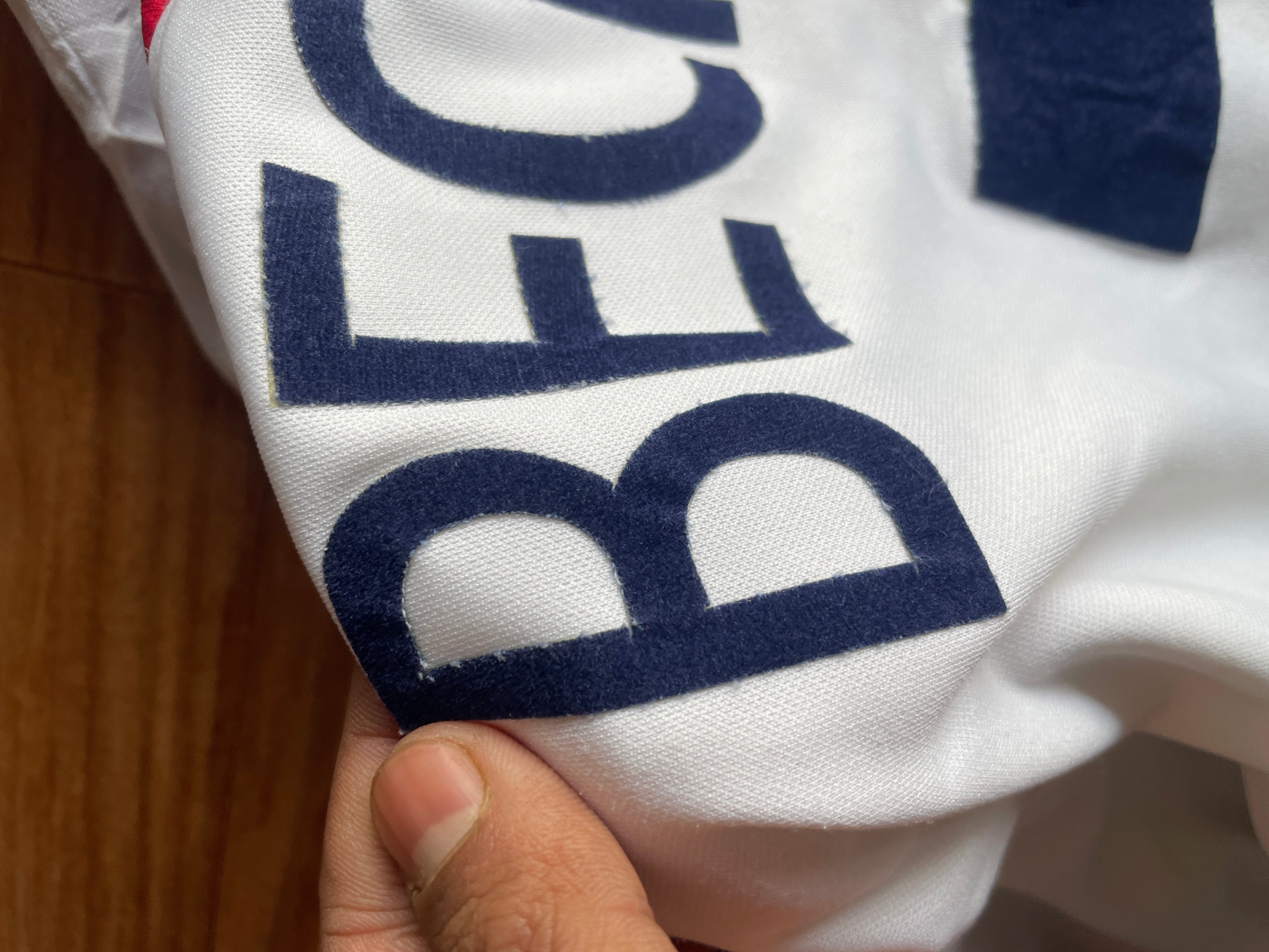 Vintage 2004 home beckham jersey
