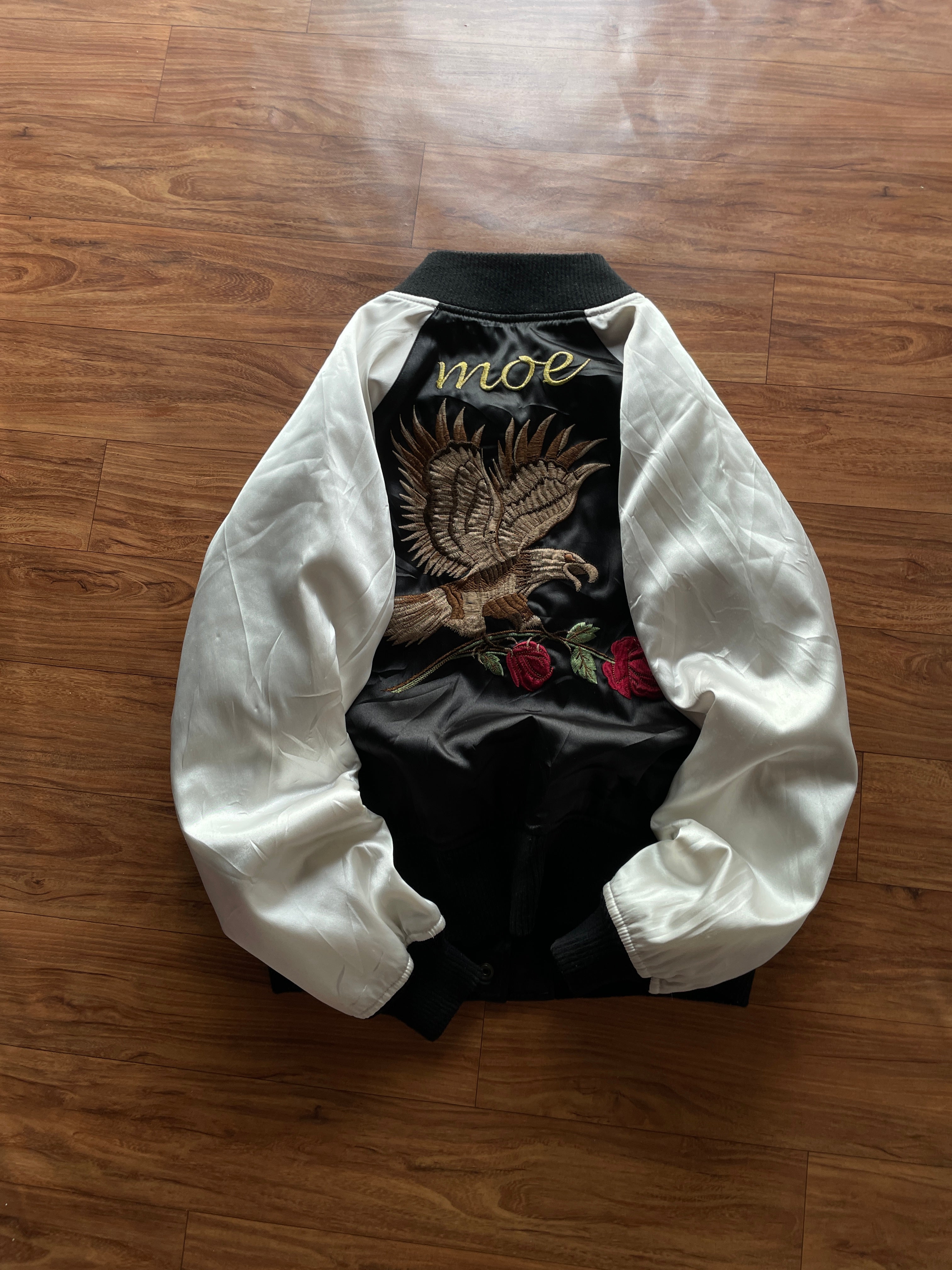 vintage-style Japanese souvenir jacket