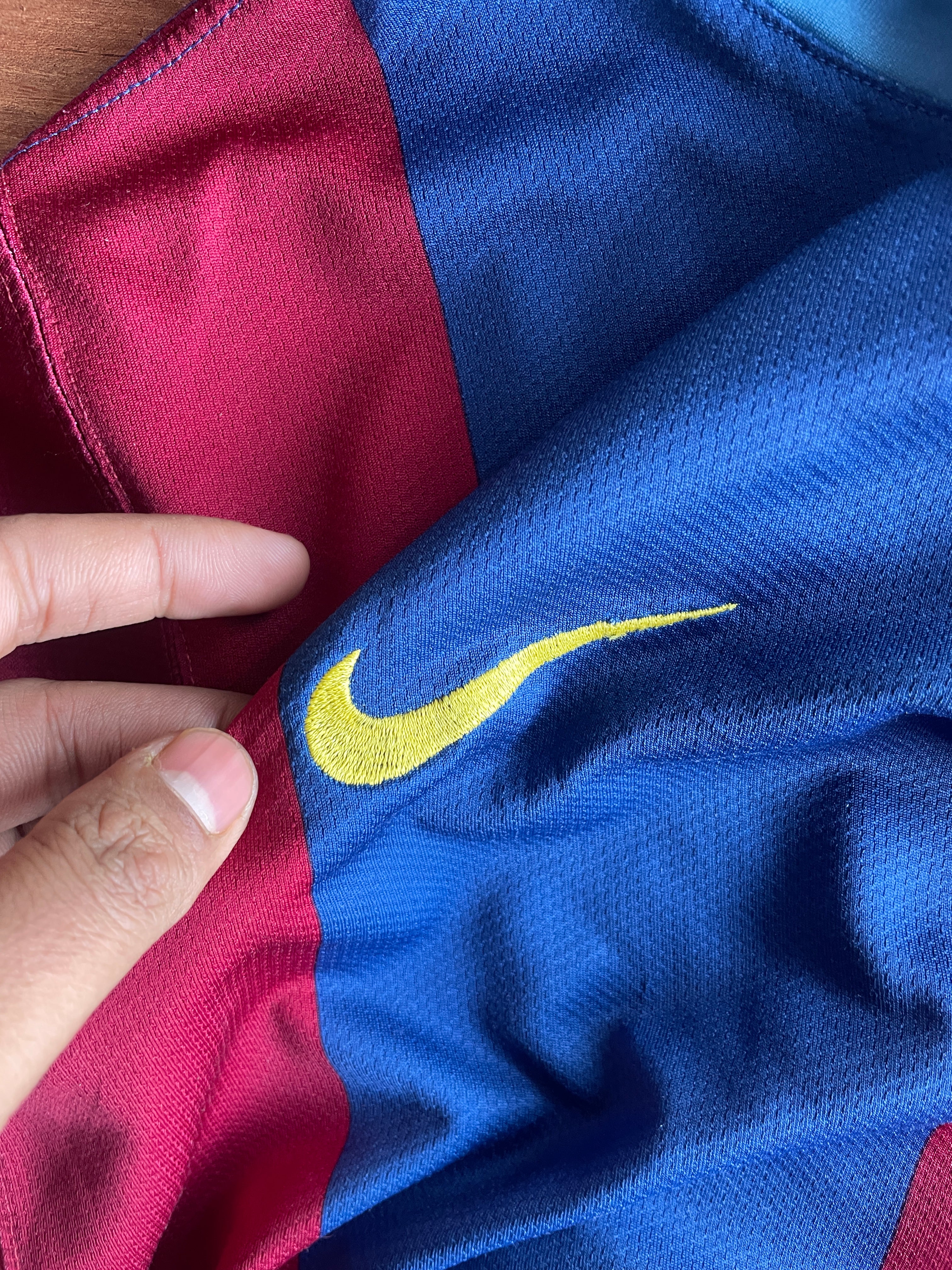 BARCELONA 2006 2007 HOME FOOTBALL SHIRT SOCCER JERSEY