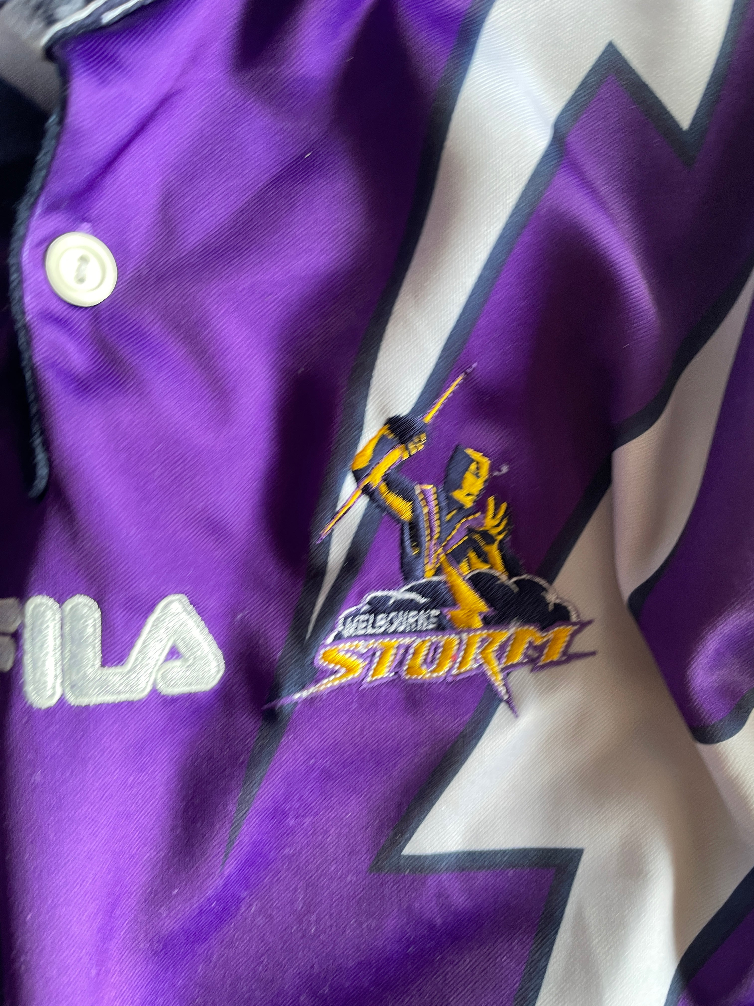 Melbourne Storm away jersey 2000 or 2001