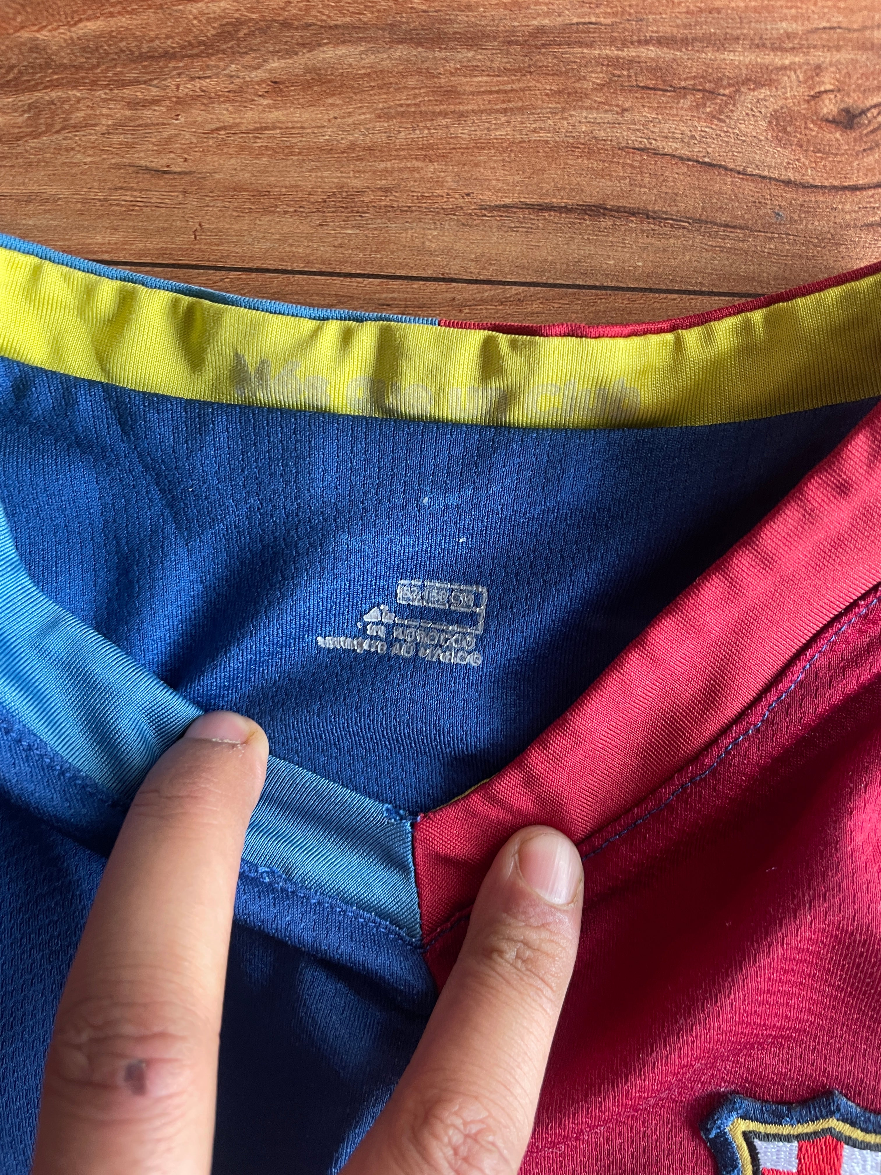 BARCELONA 2006 2007 HOME FOOTBALL SHIRT SOCCER JERSEY