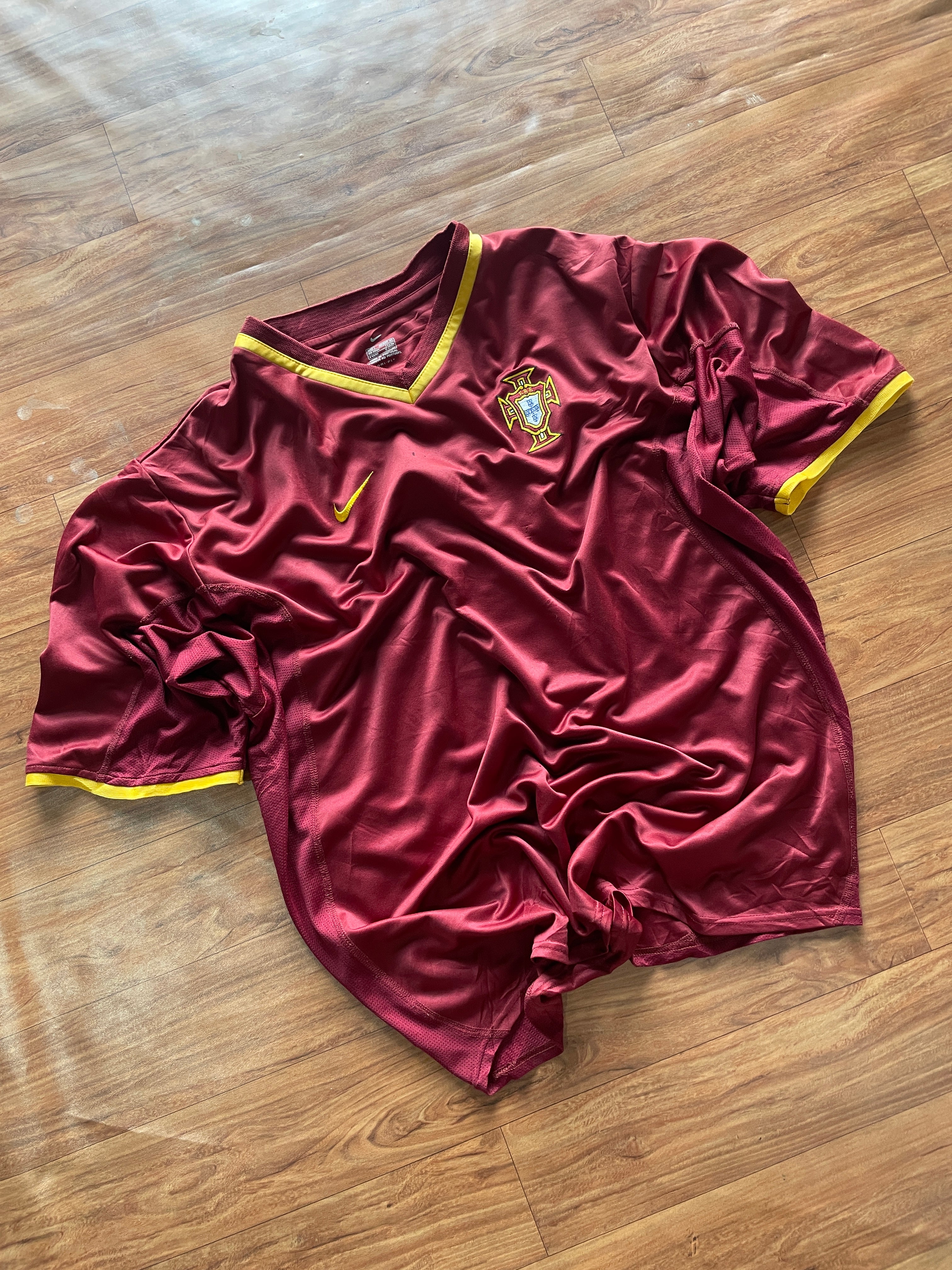 Portugal 2000-2002 home Figo jersey