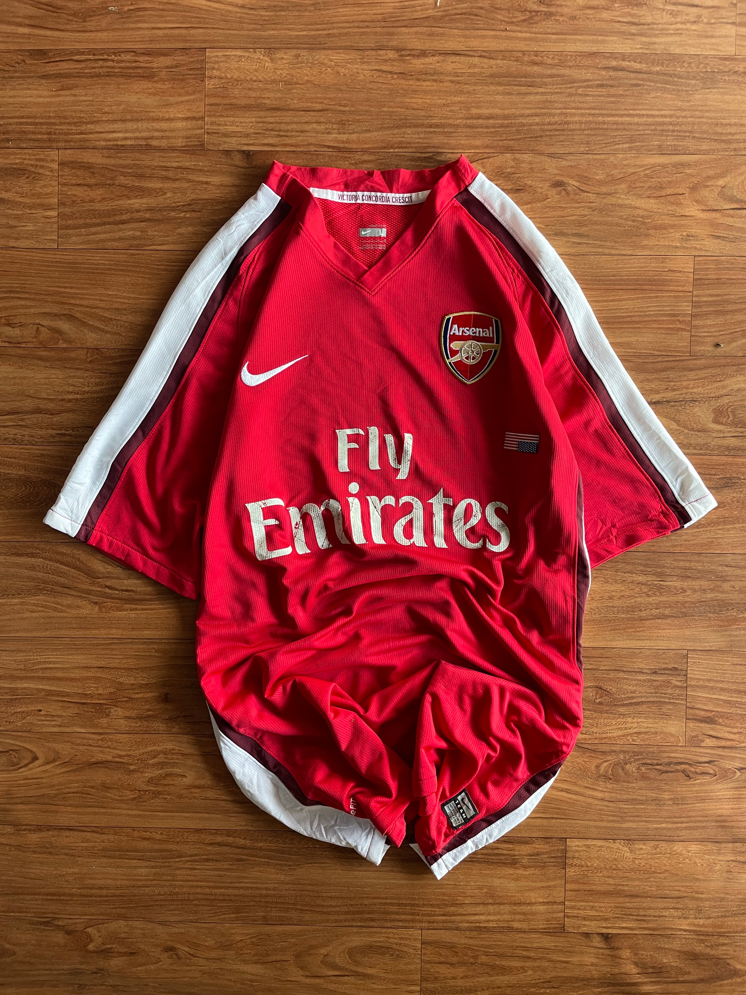 ARSENAL LONDON 2008 2009 HOME FOOTBALL SHIRT SOCCER JERSEY