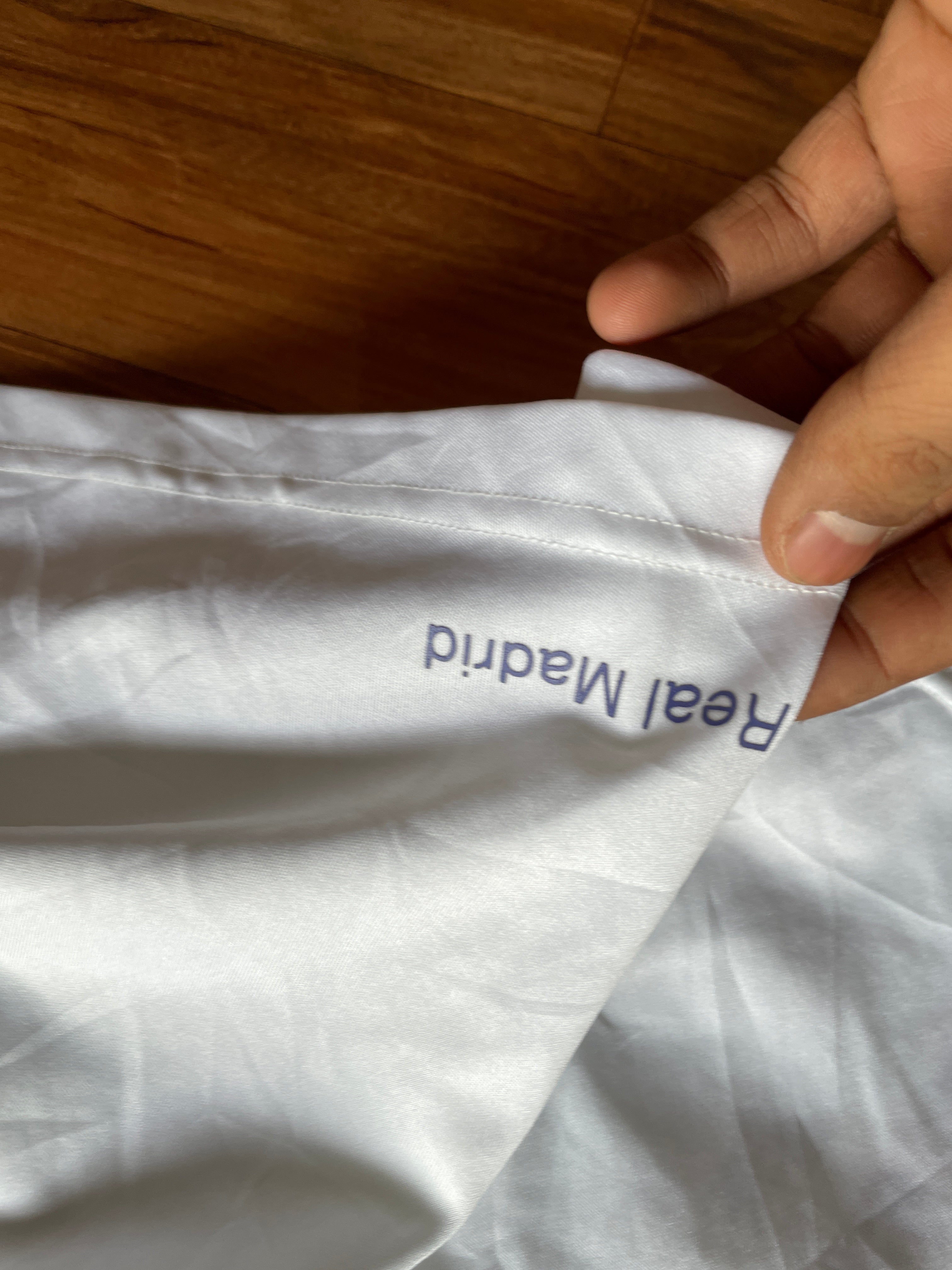 Real Madrid 2007-2008 home jersey