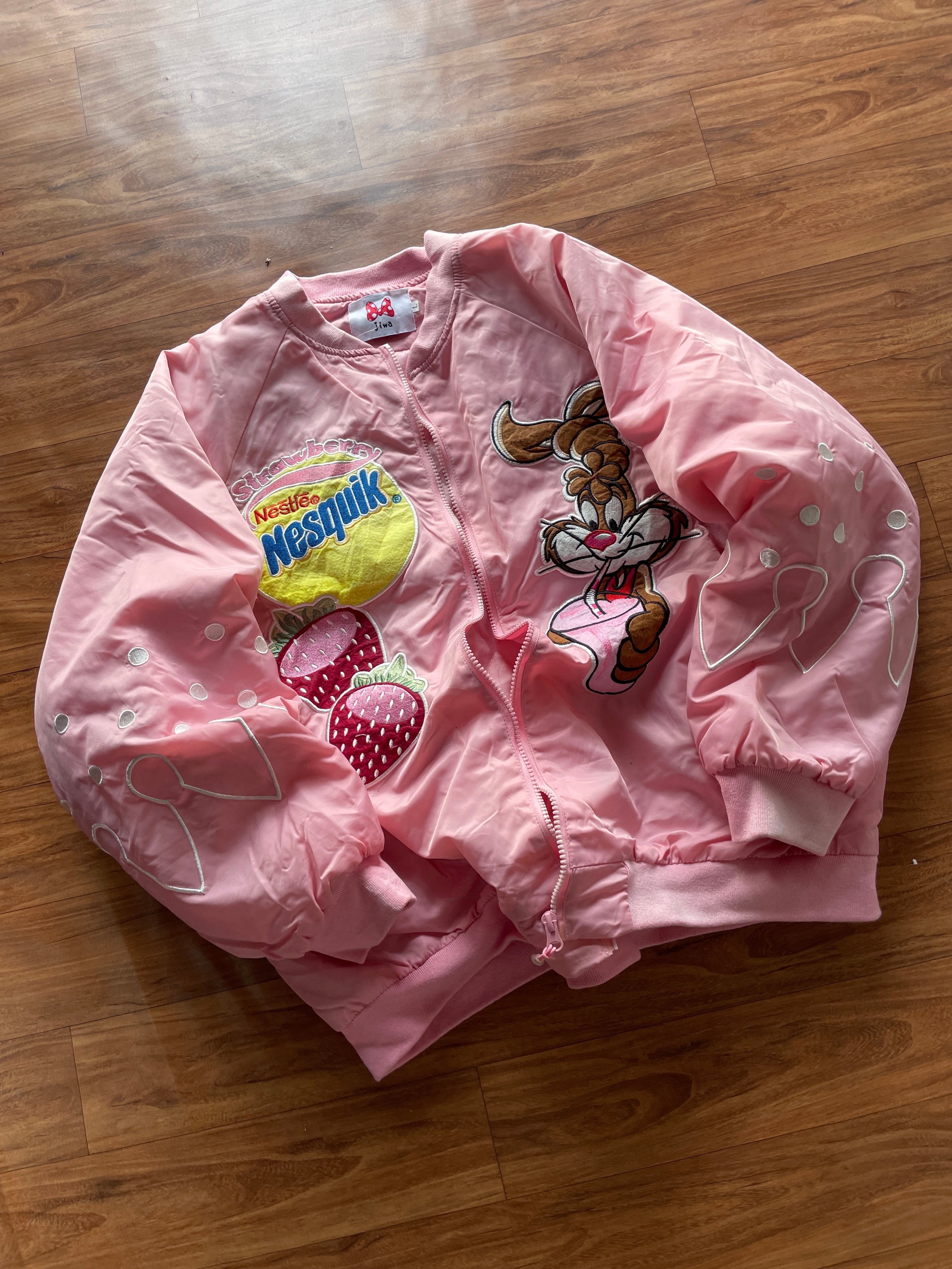 vintage-style Nesquik bomber